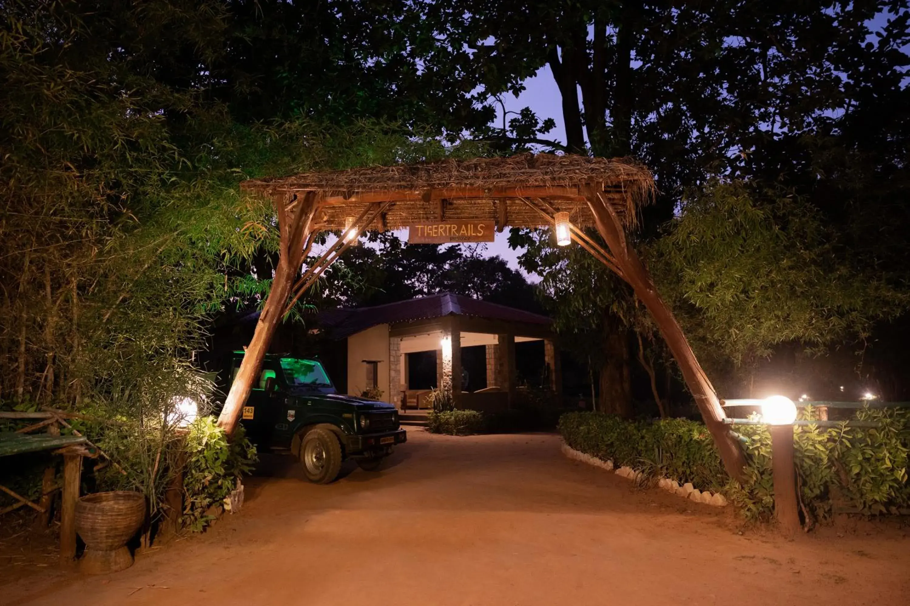 Facade/entrance in Tiger Trails Resort Facade/entrance in Tiger Trails Resort