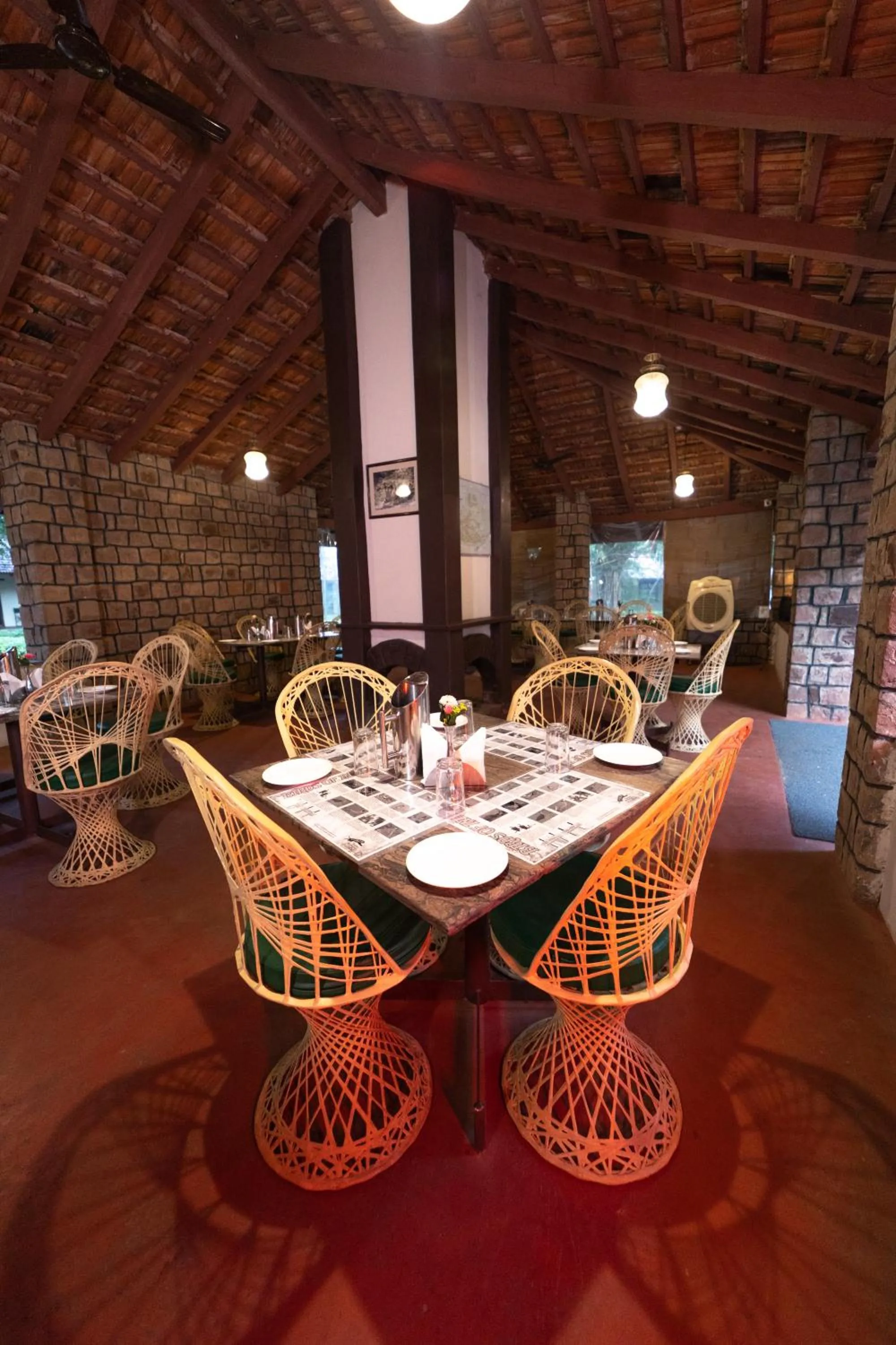 Seating area in Tiger Trails Resort