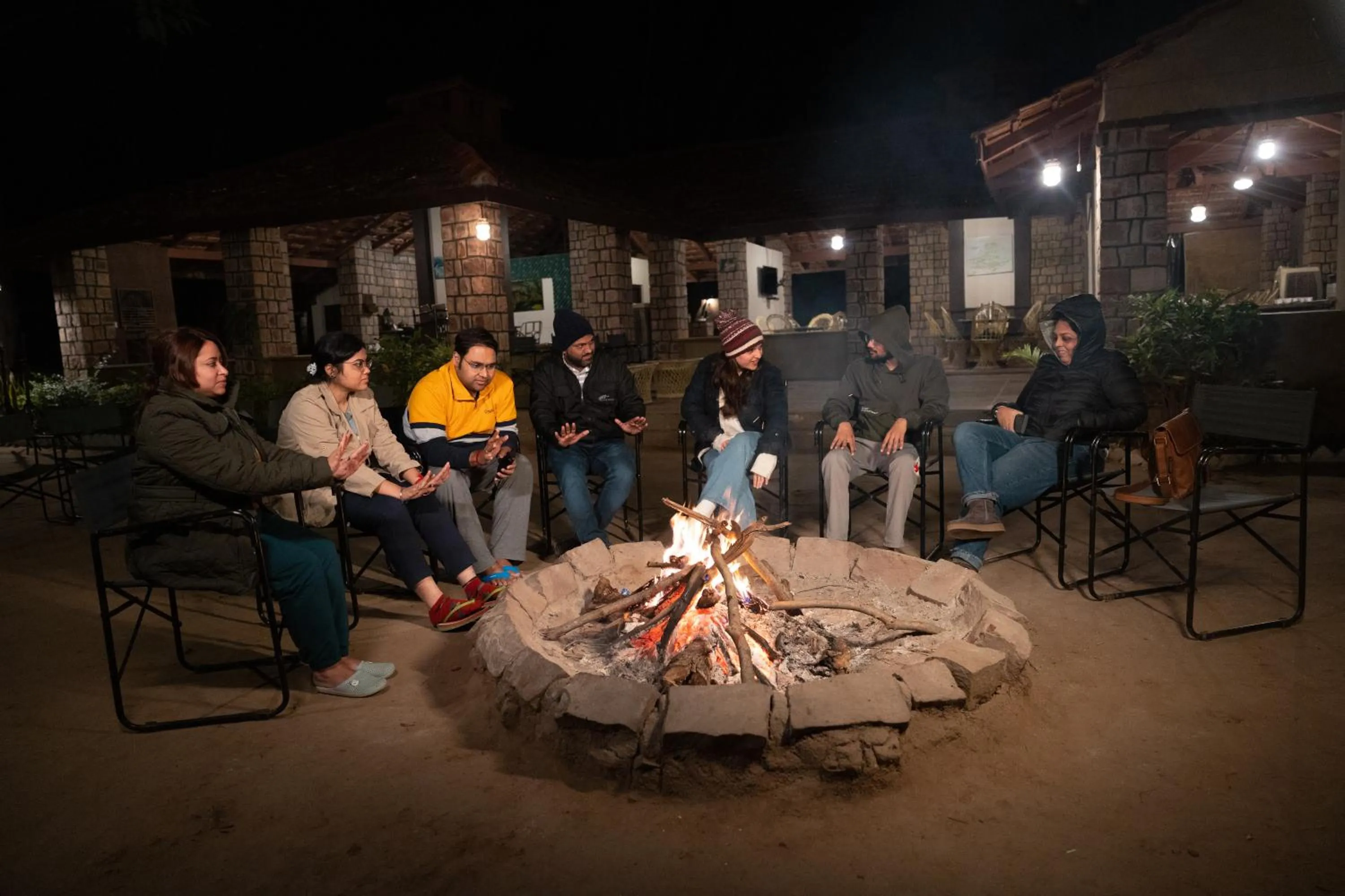 Night in Tiger Trails Resort