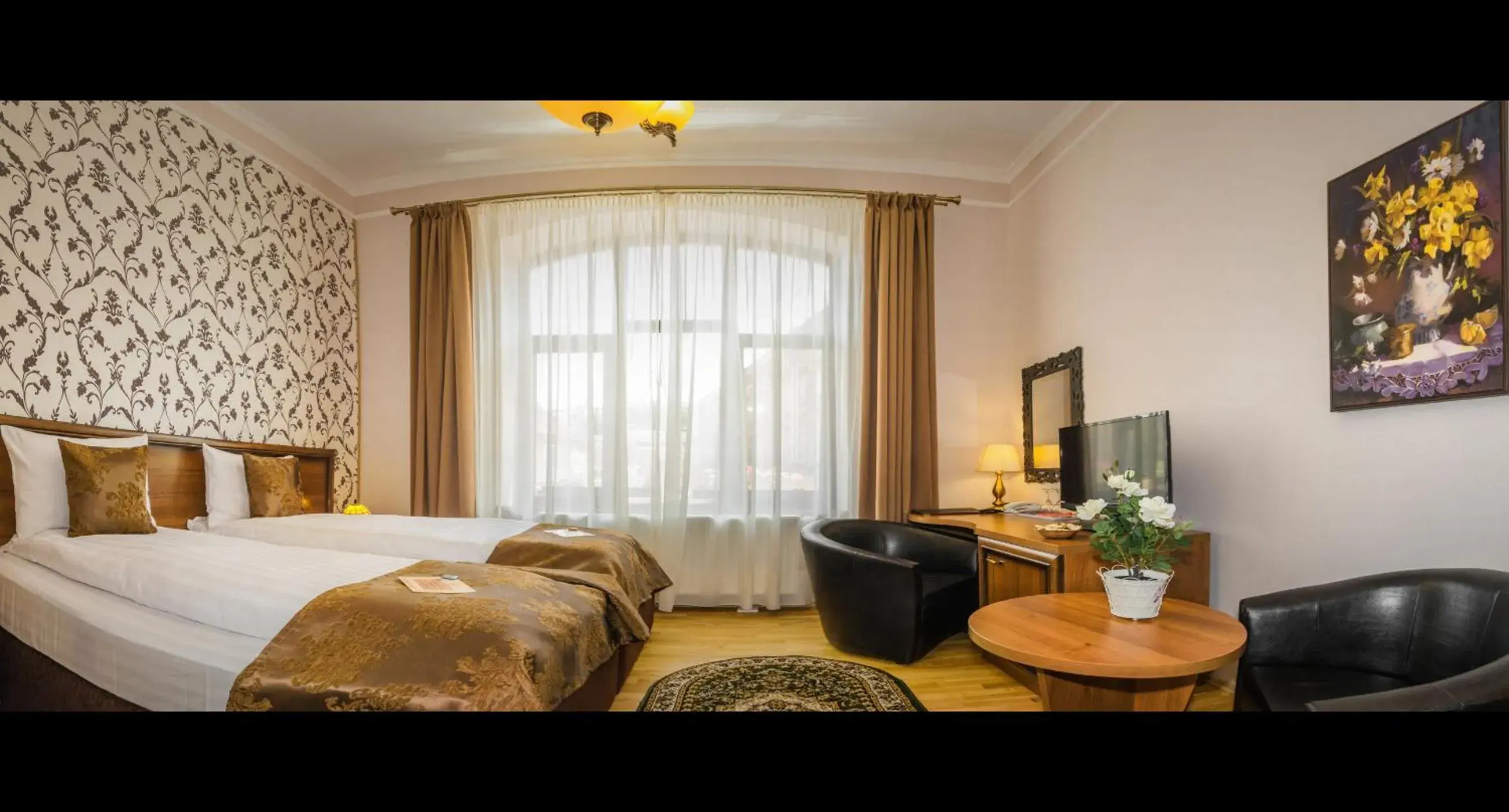 Standard Double or Twin Room with City View in Hotel Boutique Bulevard Standard Double or Twin Room with City View in Hotel Boutique Bulevard