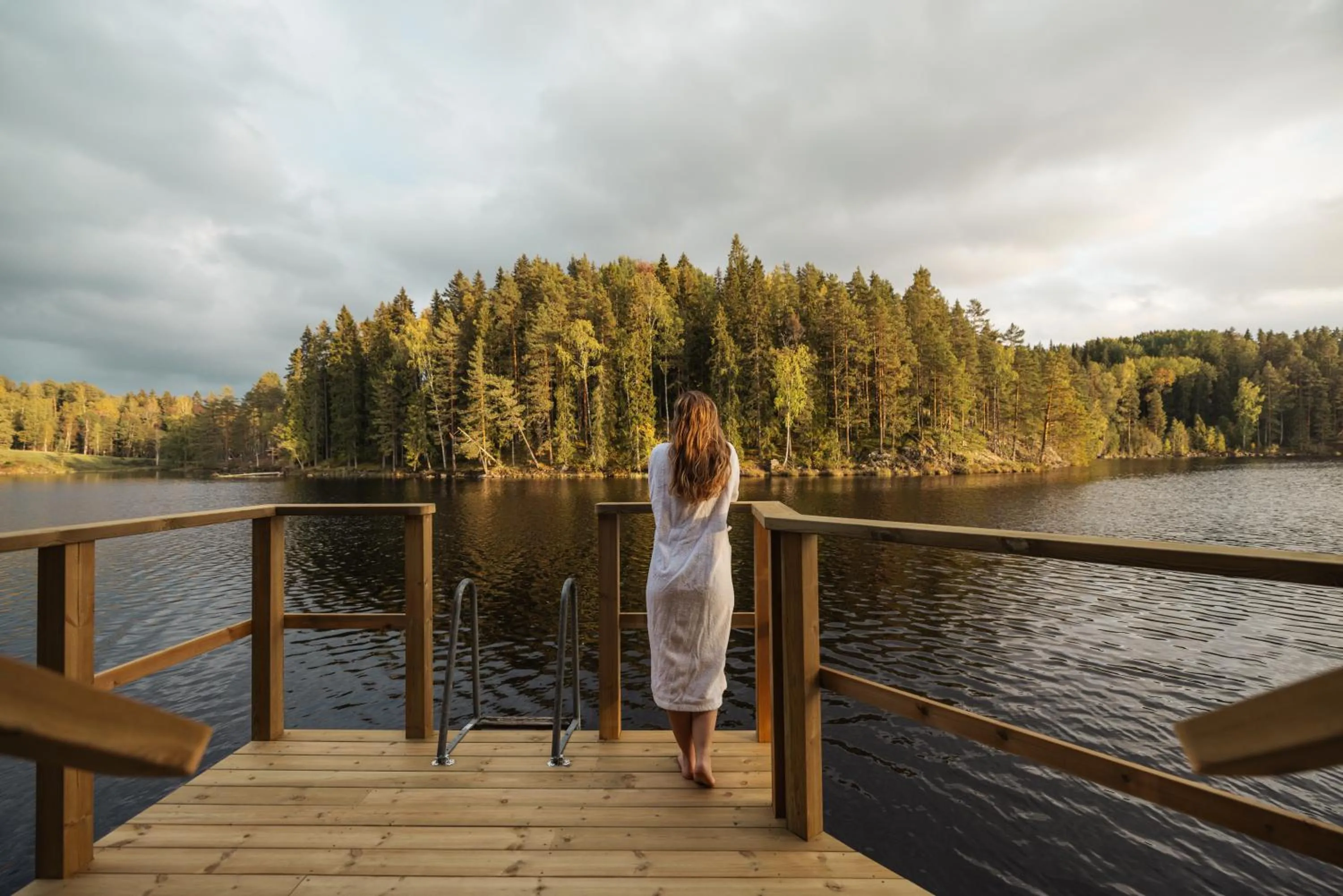 Sauna in Barken Lodge