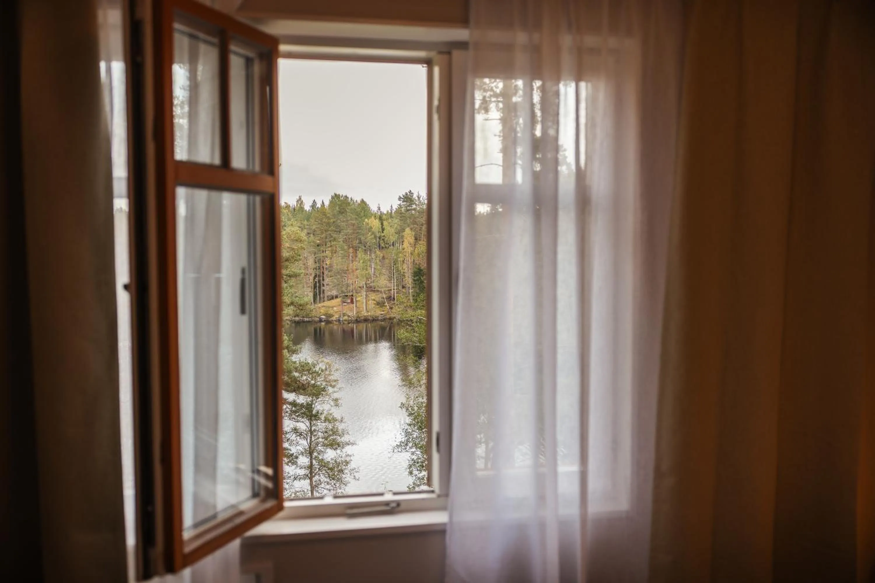 Natural landscape in Barken Lodge