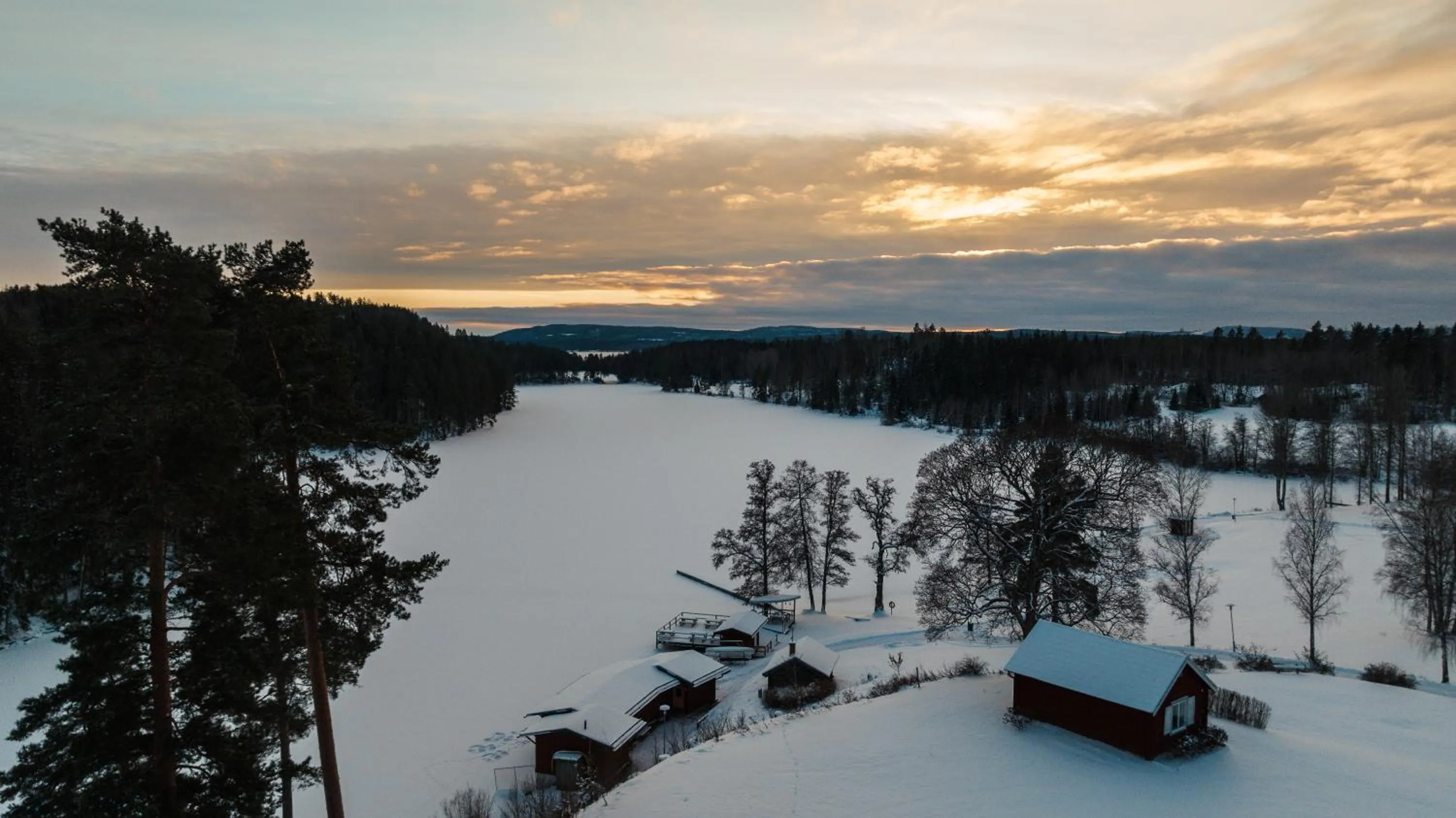 Natural landscape in Barken Lodge