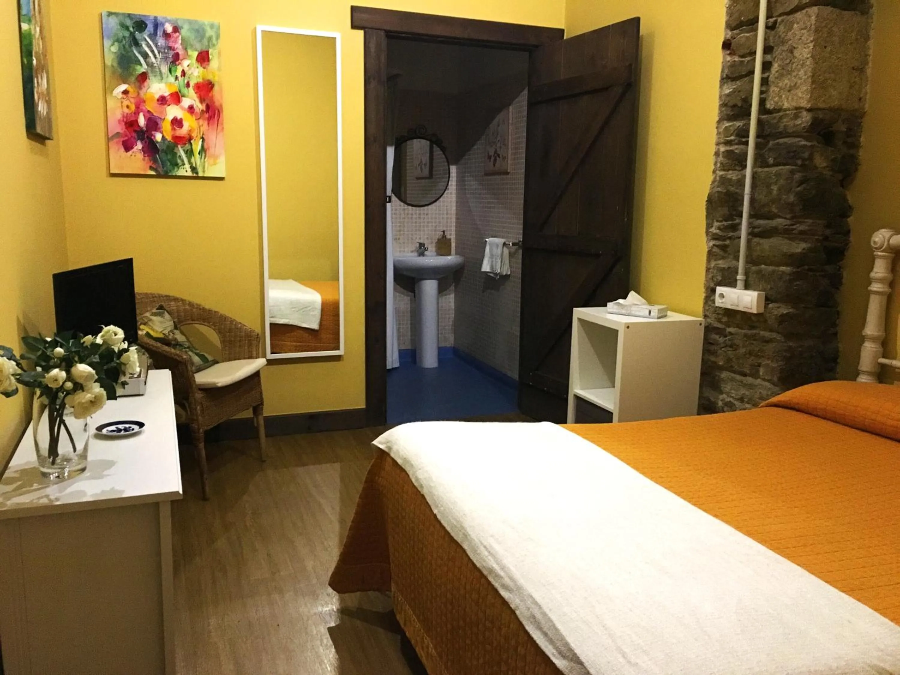 Bed in Albergue San Lázaro