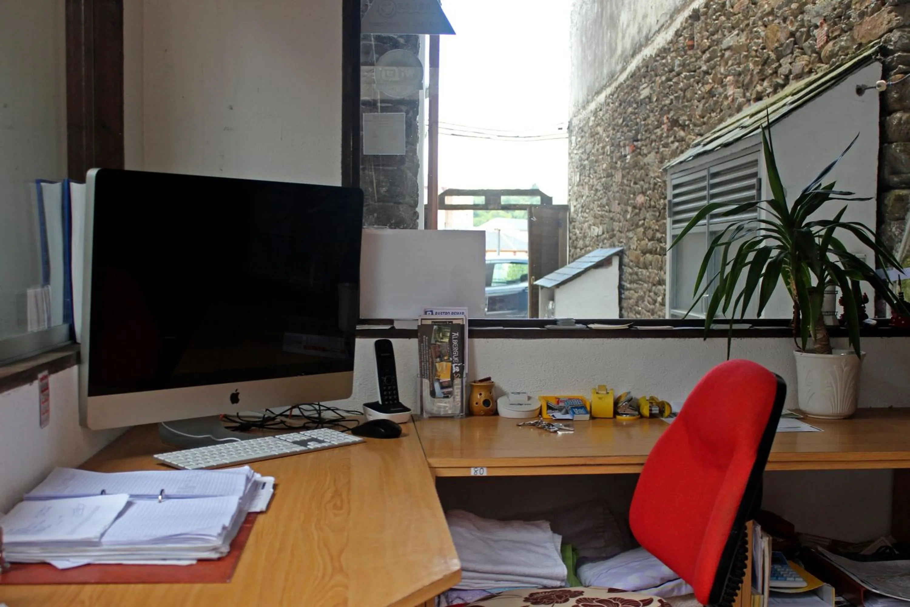 Lobby or reception in Albergue San Lázaro