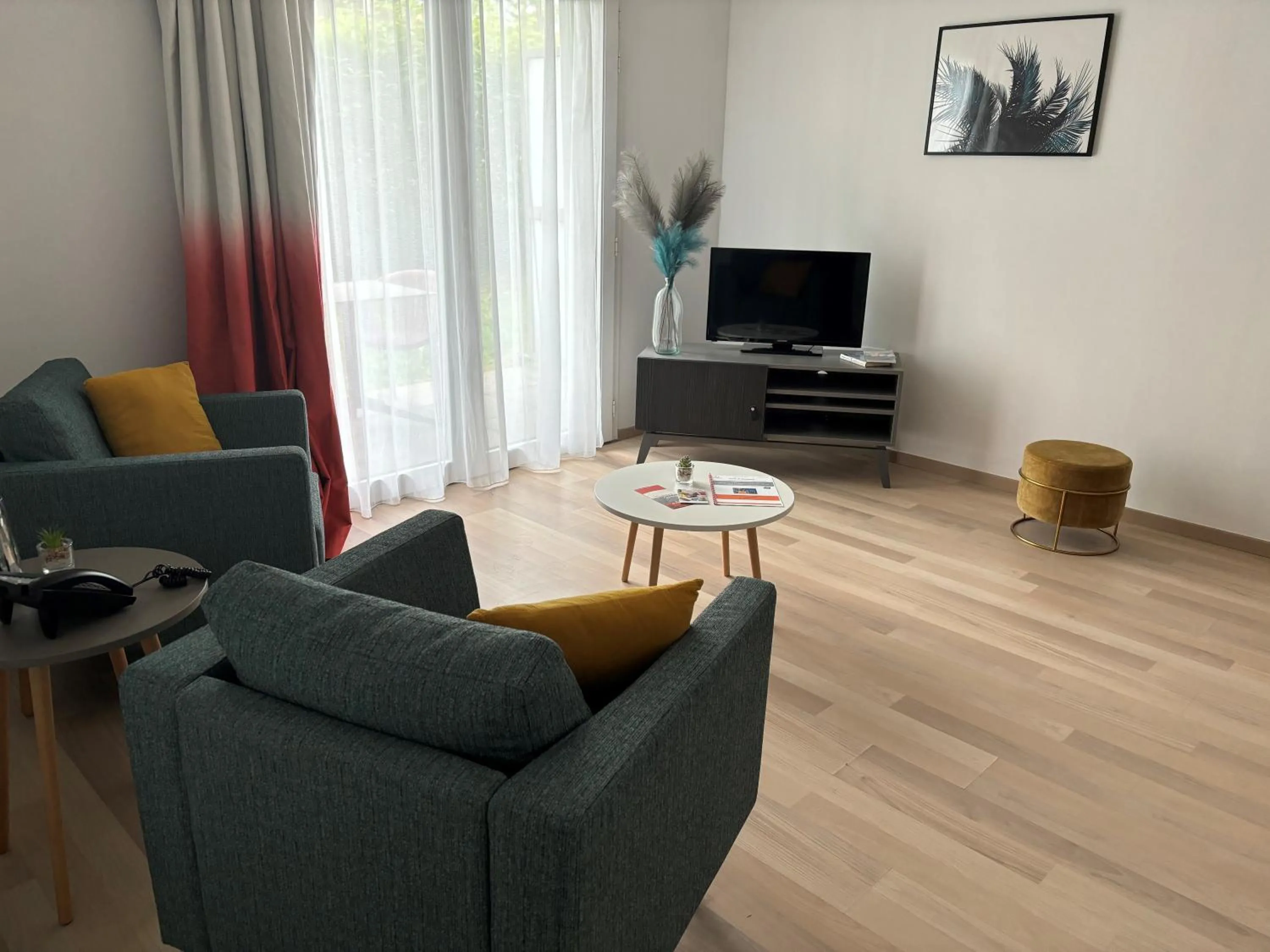 Living room in DOMITYS Le Parc de Saint-Cloud