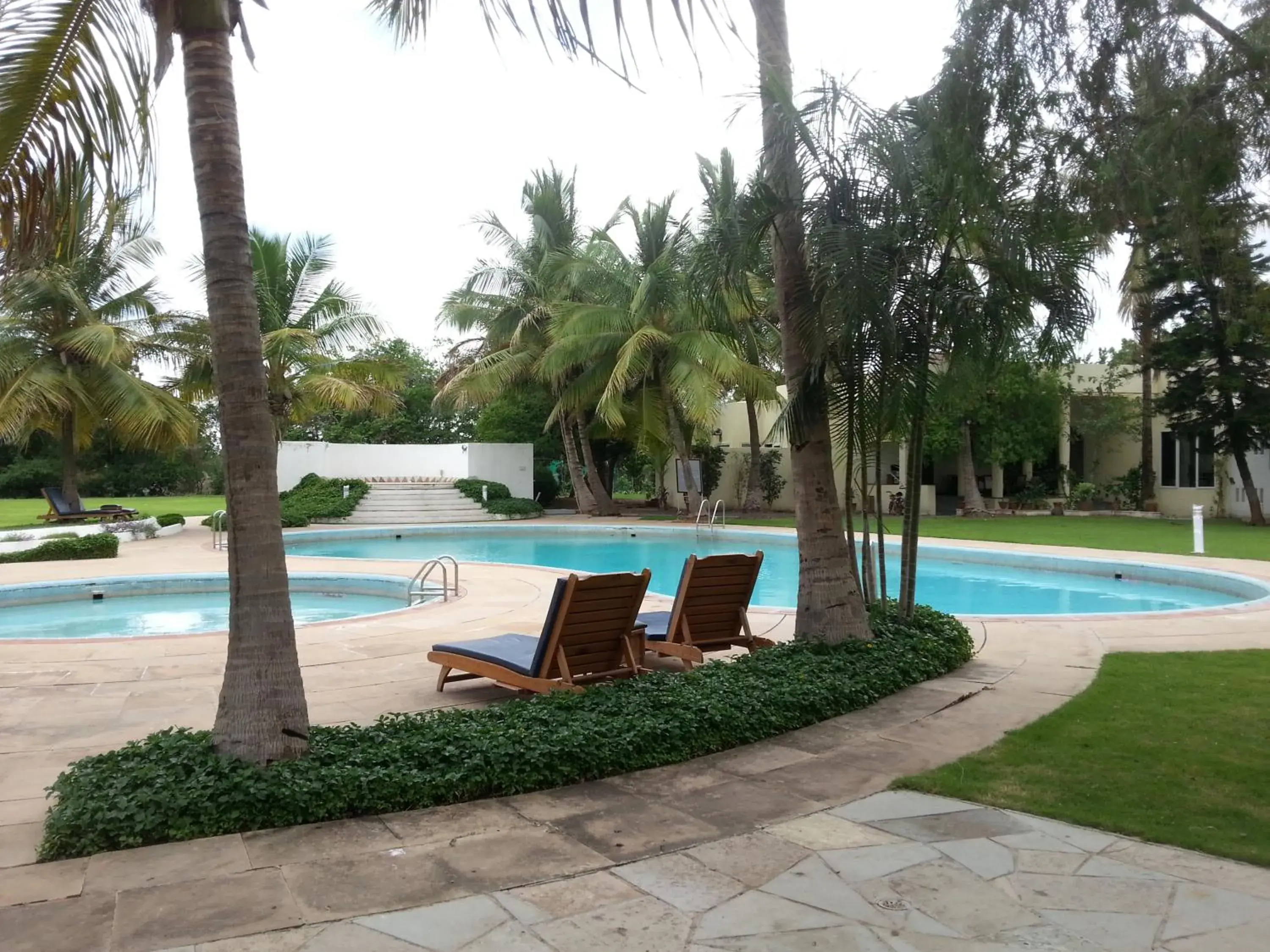 Pool view in The Meadows Resort and Spa Pool view in The Meadows Resort and Spa