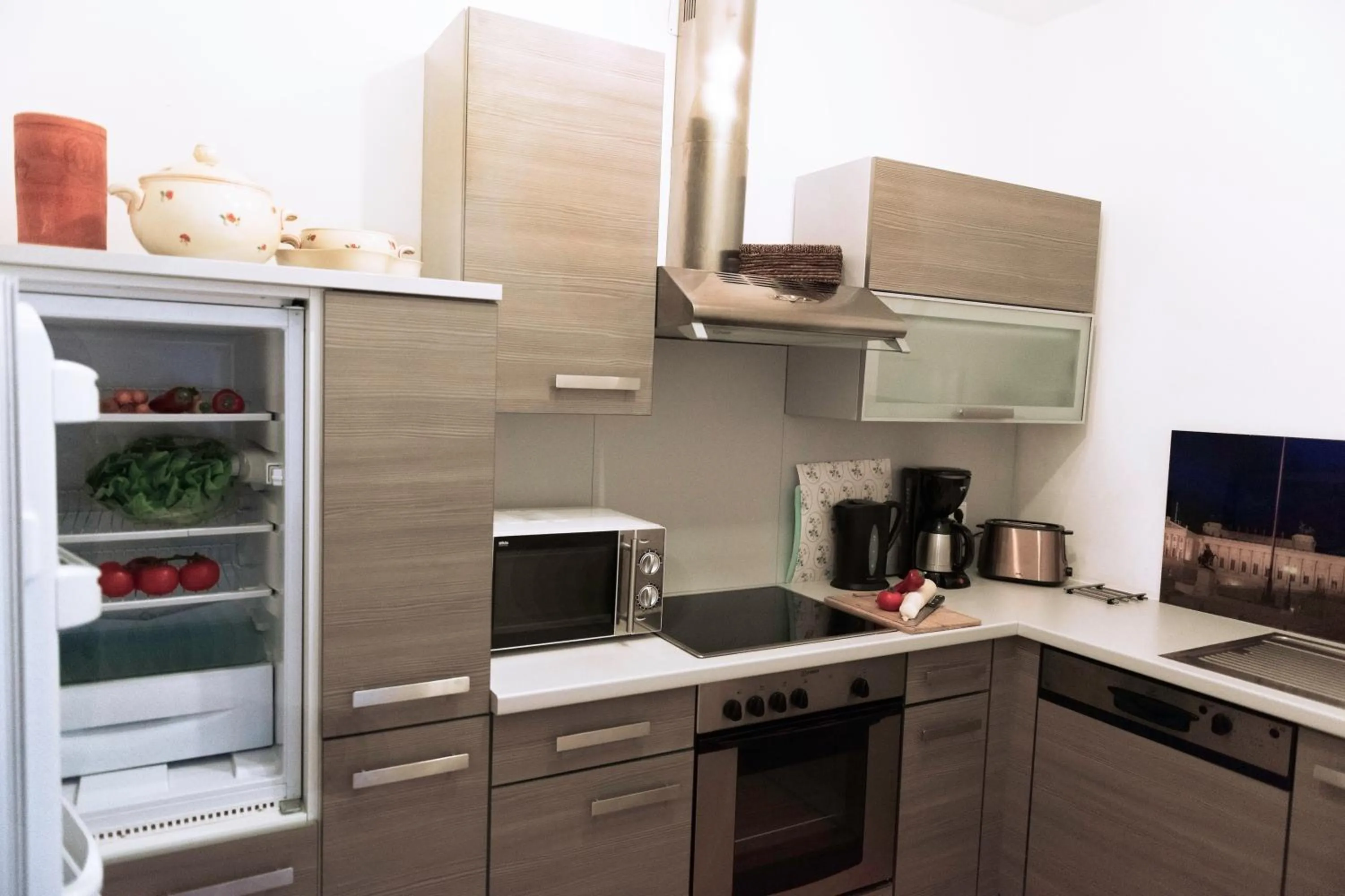 Kitchen or kitchenette in Old Vienna Apartments