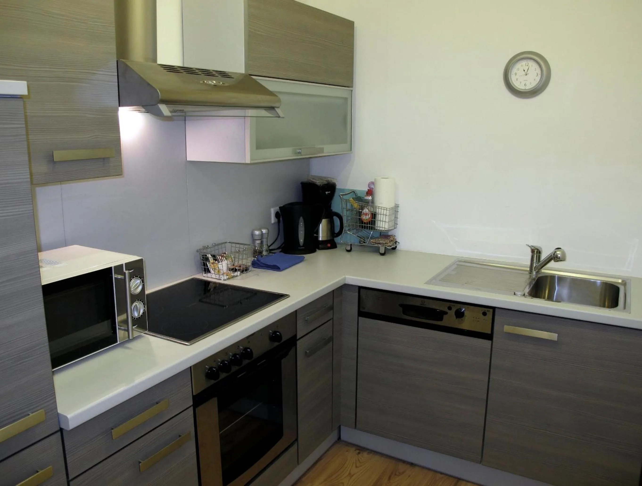 Kitchen or kitchenette in Old Vienna Apartments