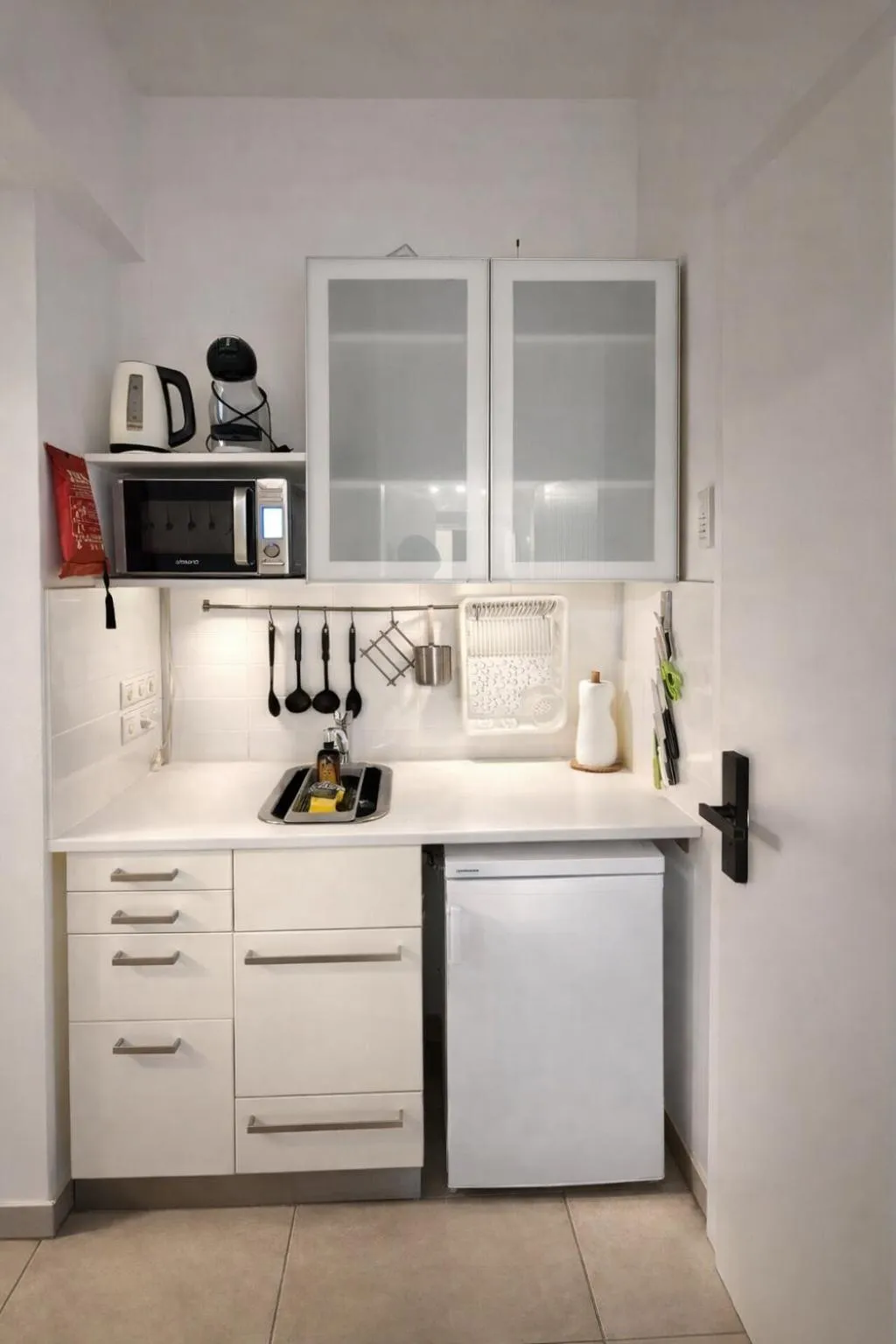 Kitchen or kitchenette in Old Vienna Apartments