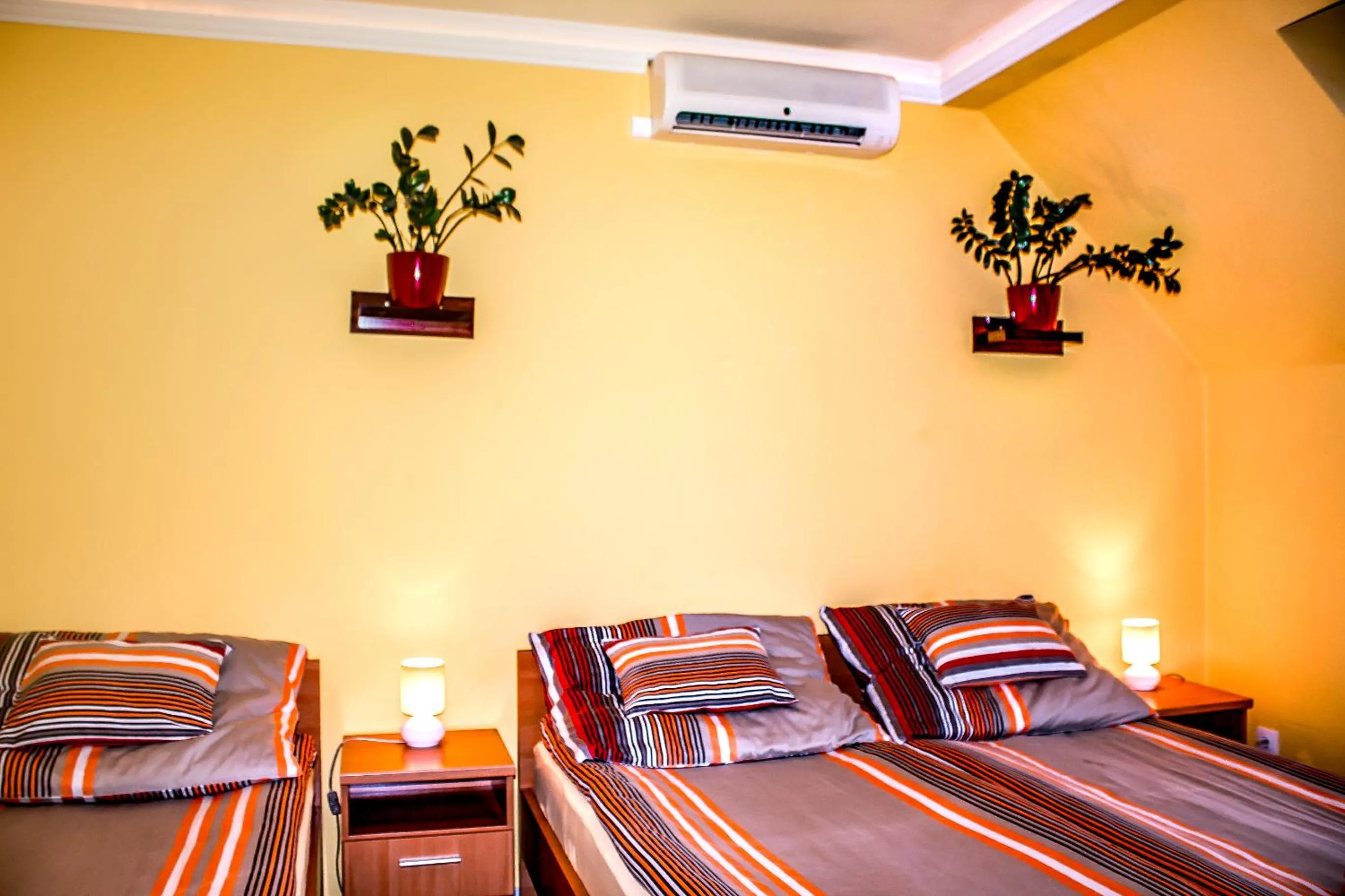 Bedroom in Nexus Vendégház Szeged