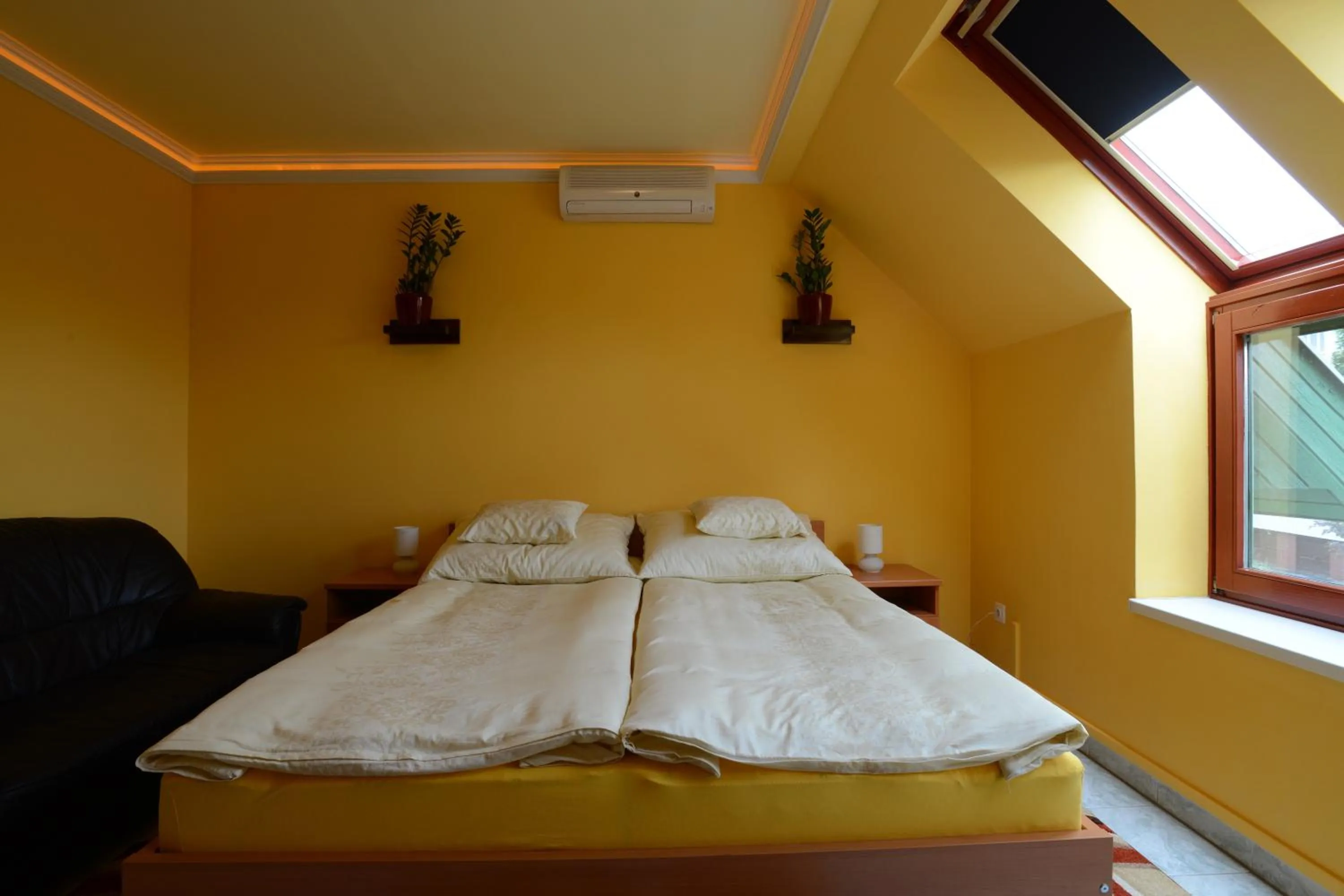 Bedroom in Nexus Vendégház Szeged