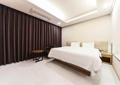 Bed in Yangsan Time Square Hotel