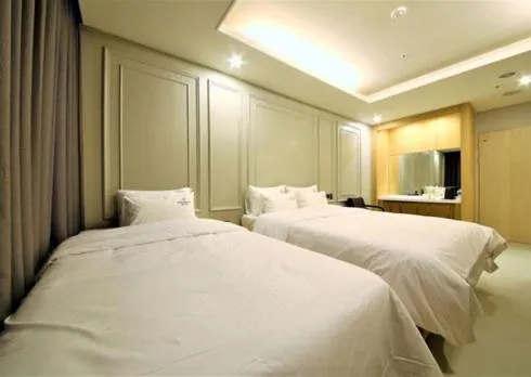 Bed in Yangsan Time Square Hotel
