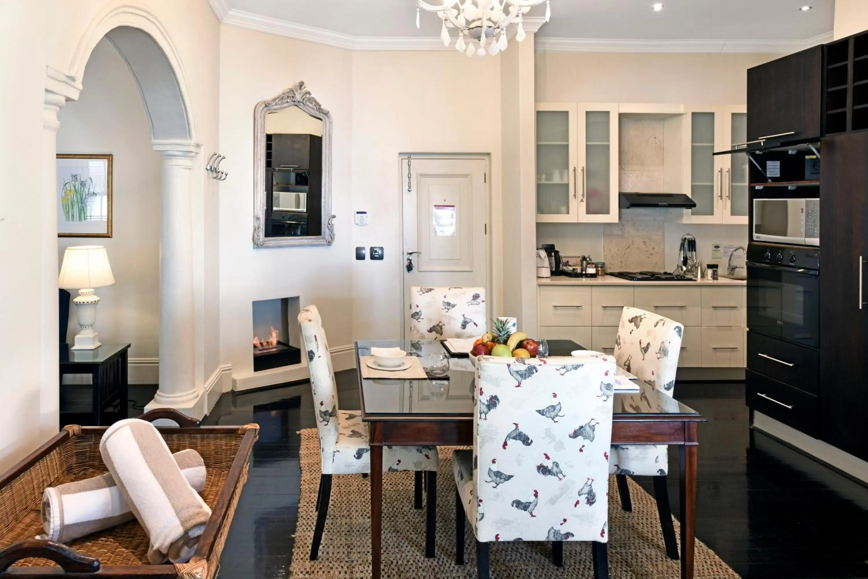 Dining area in Auberge Daniella