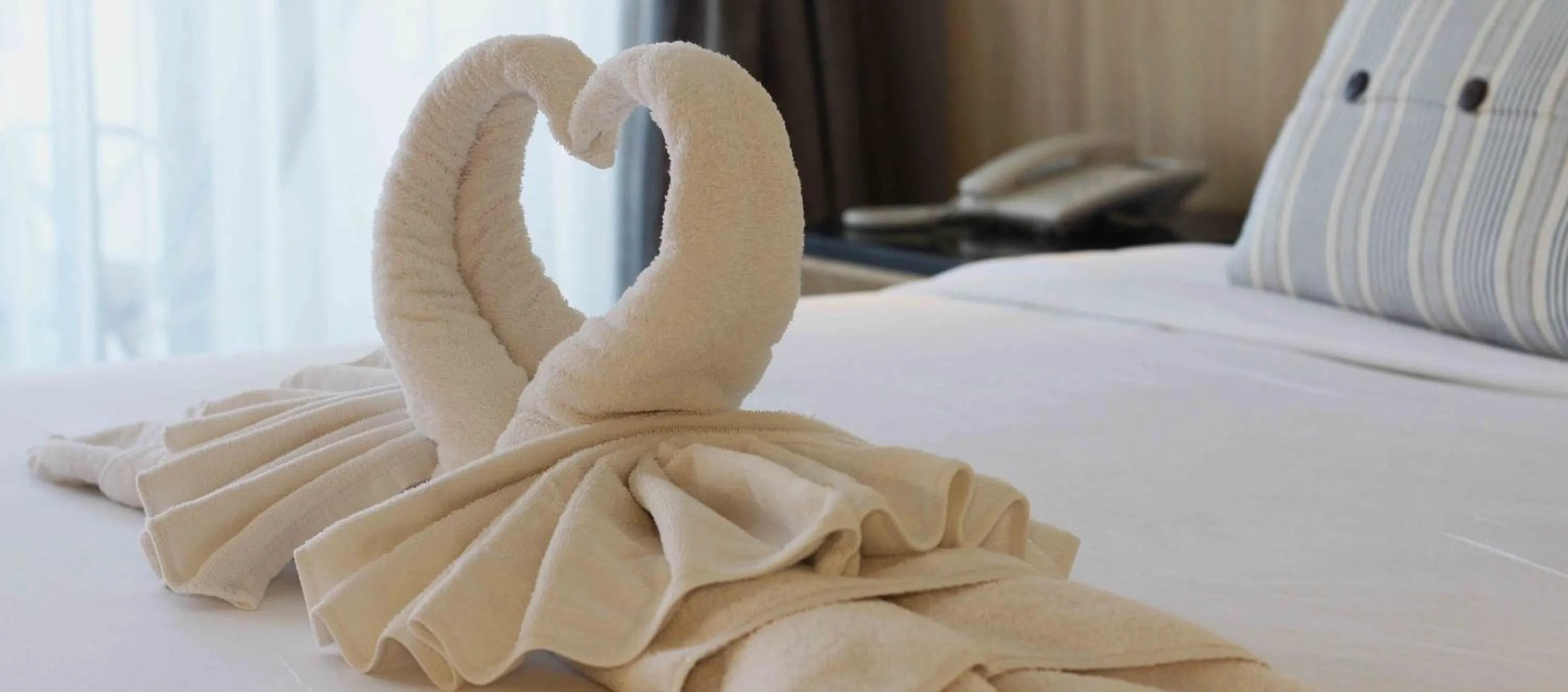 Bed in Pooh Beach Resort & Spa