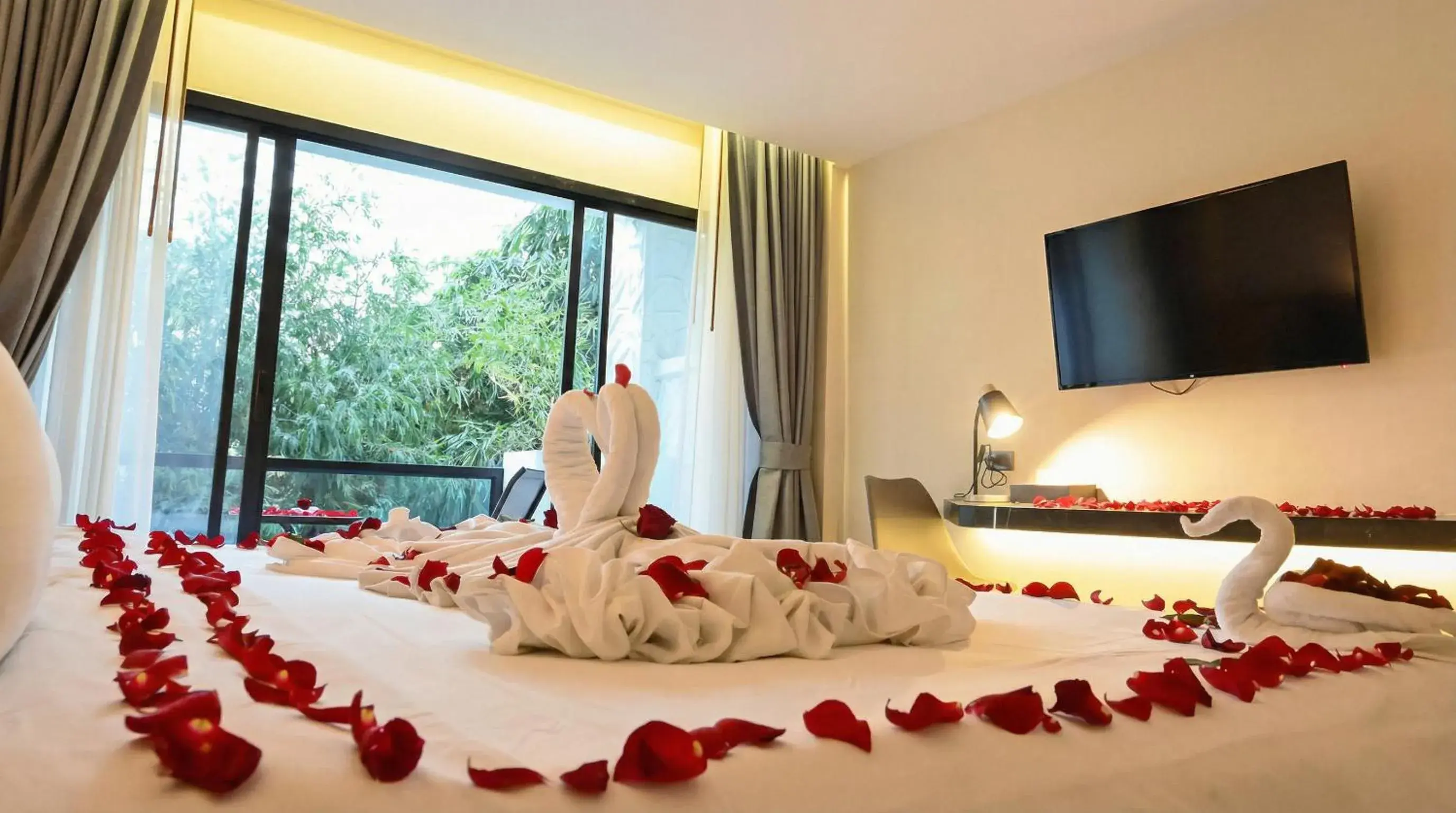 Superior Twin Room in Pooh Beach Resort & Spa Superior Twin Room in Pooh Beach Resort & Spa