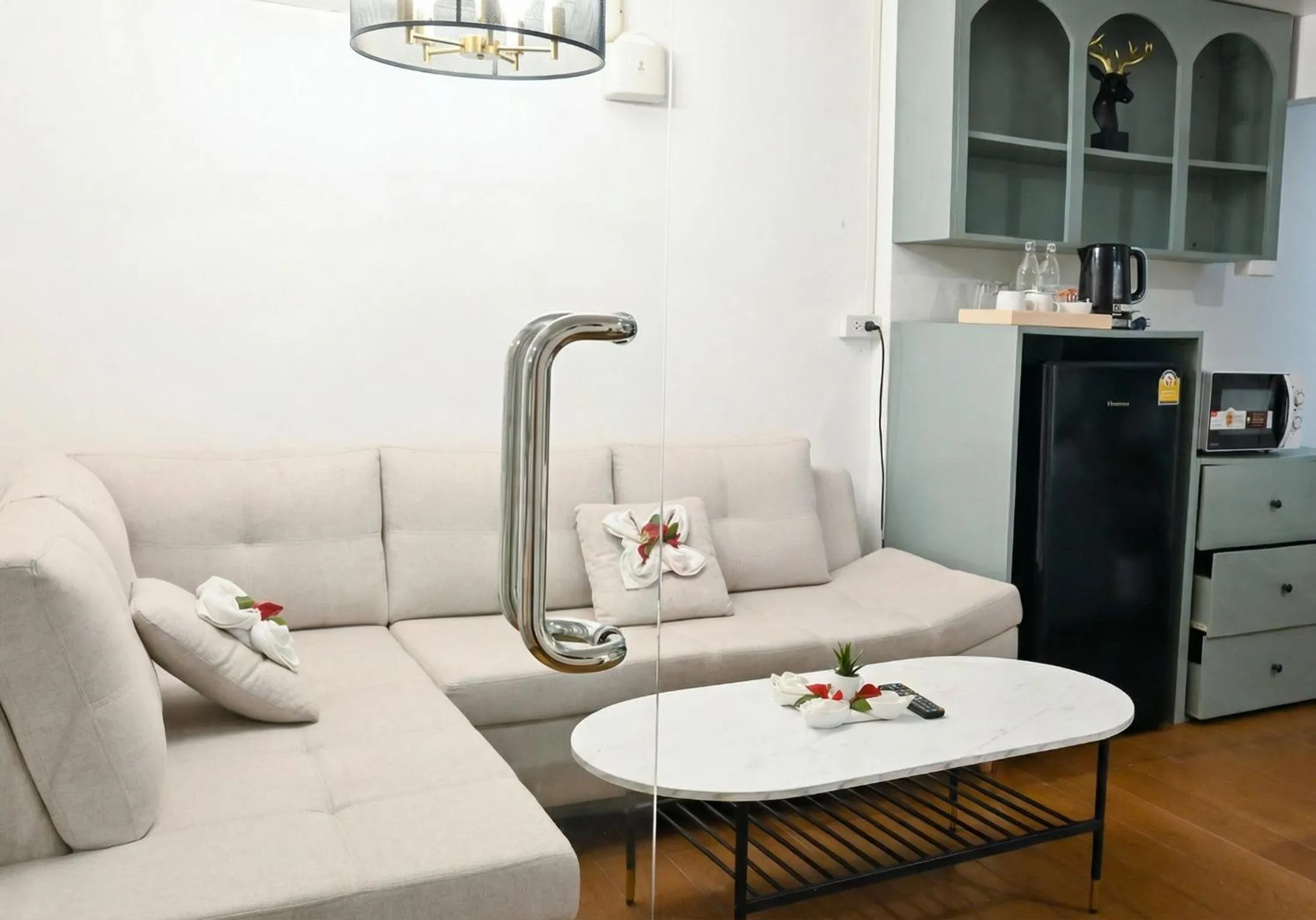 Living room in Pooh Beach Resort & Spa