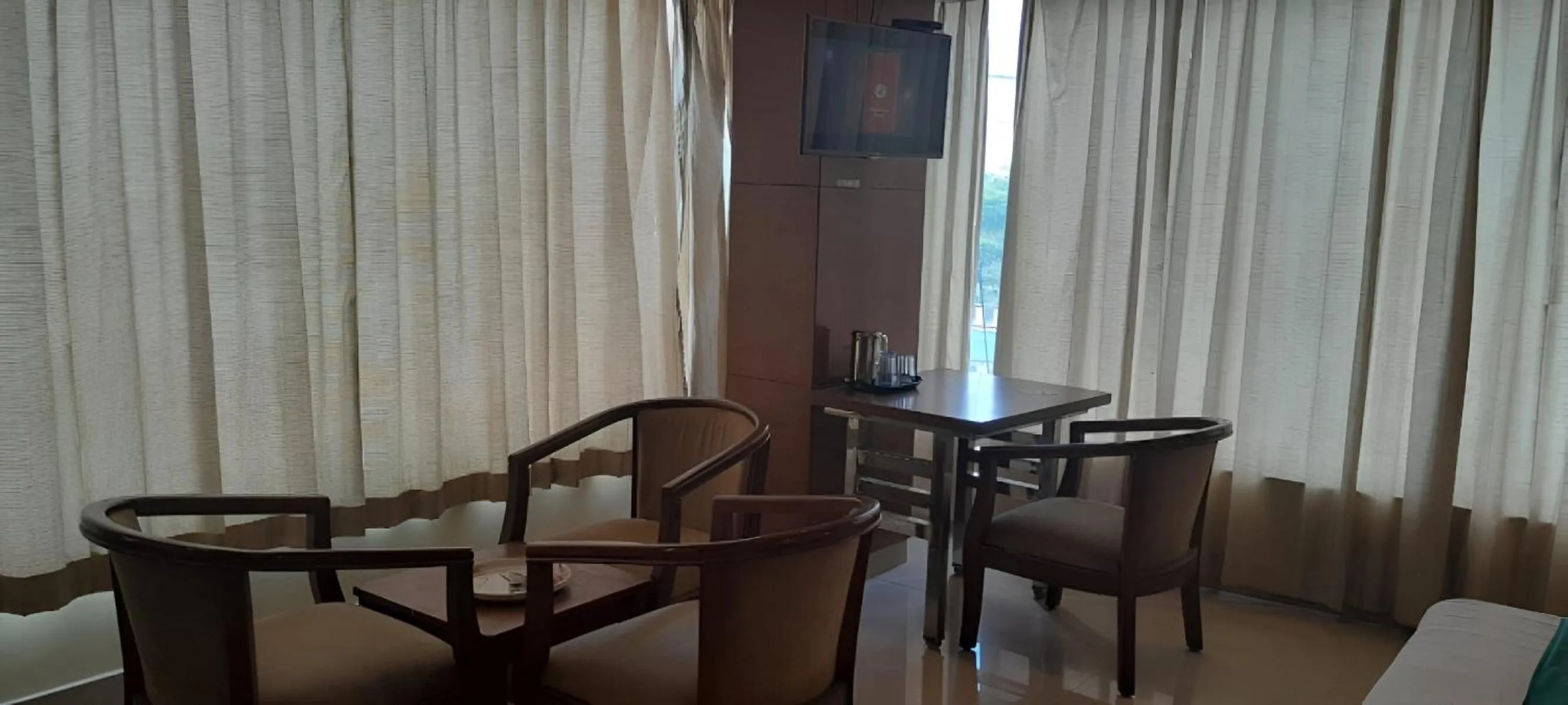 Seating area in Pphliving Fortune suites