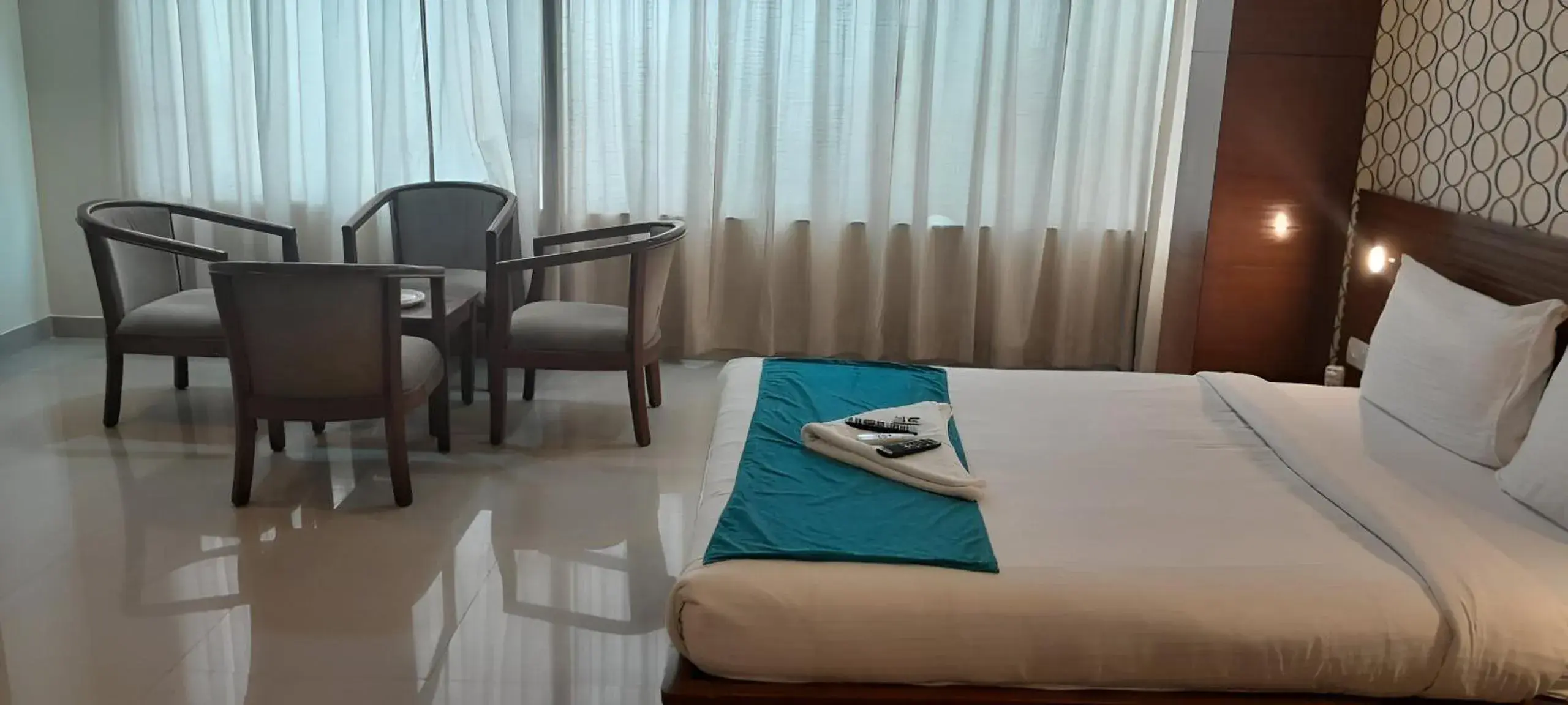 View (from property/room), Bed in Pphliving Fortune suites View (from property/room), Bed in Pphliving Fortune suites