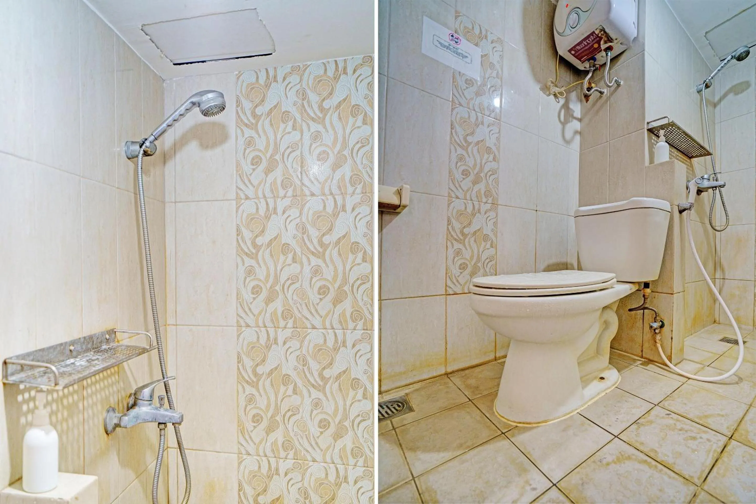 Bathroom in OYO Life Apartement Jarrdin By Fins Property