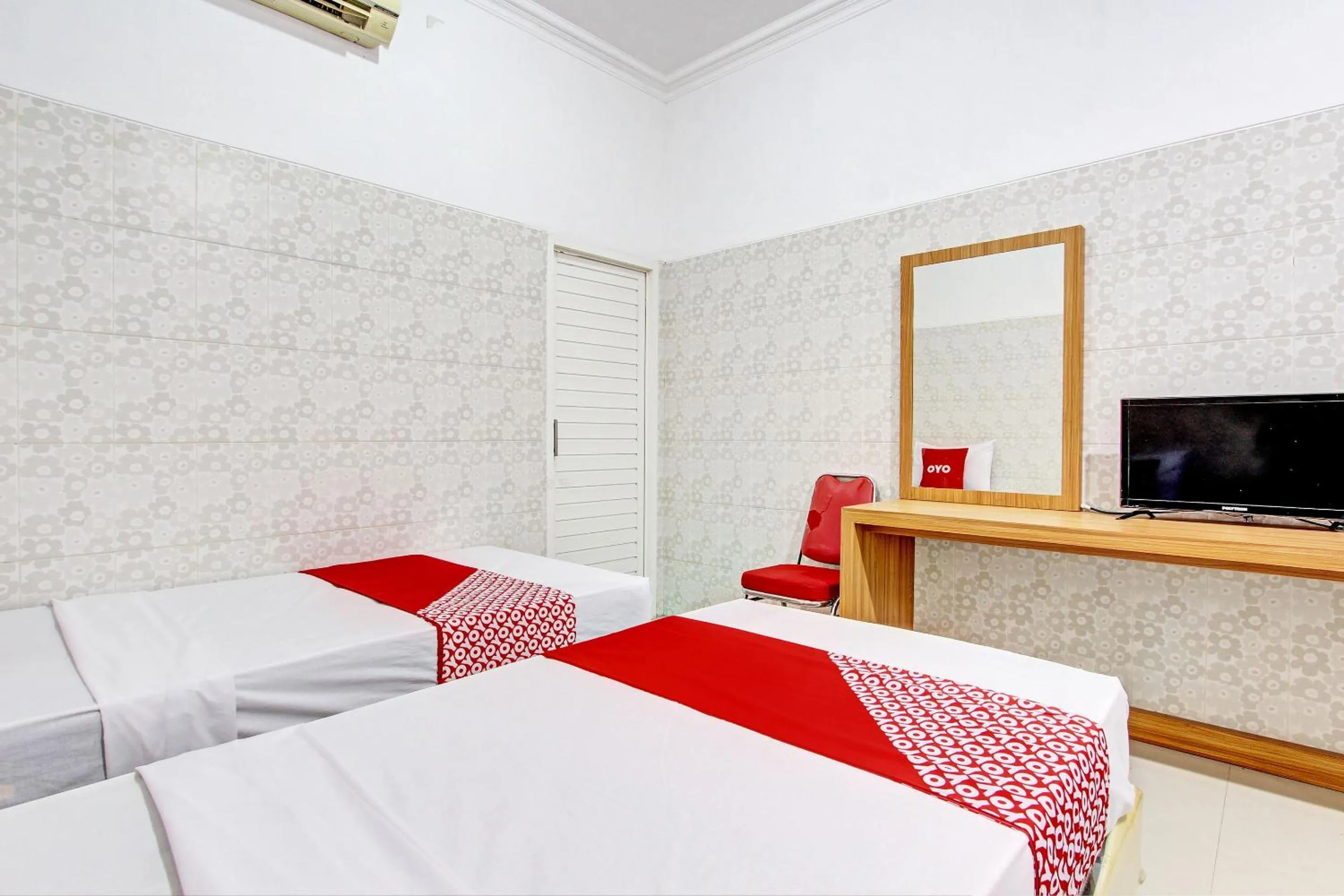 Bedroom in Hotel O Griya Lestari Pati 2