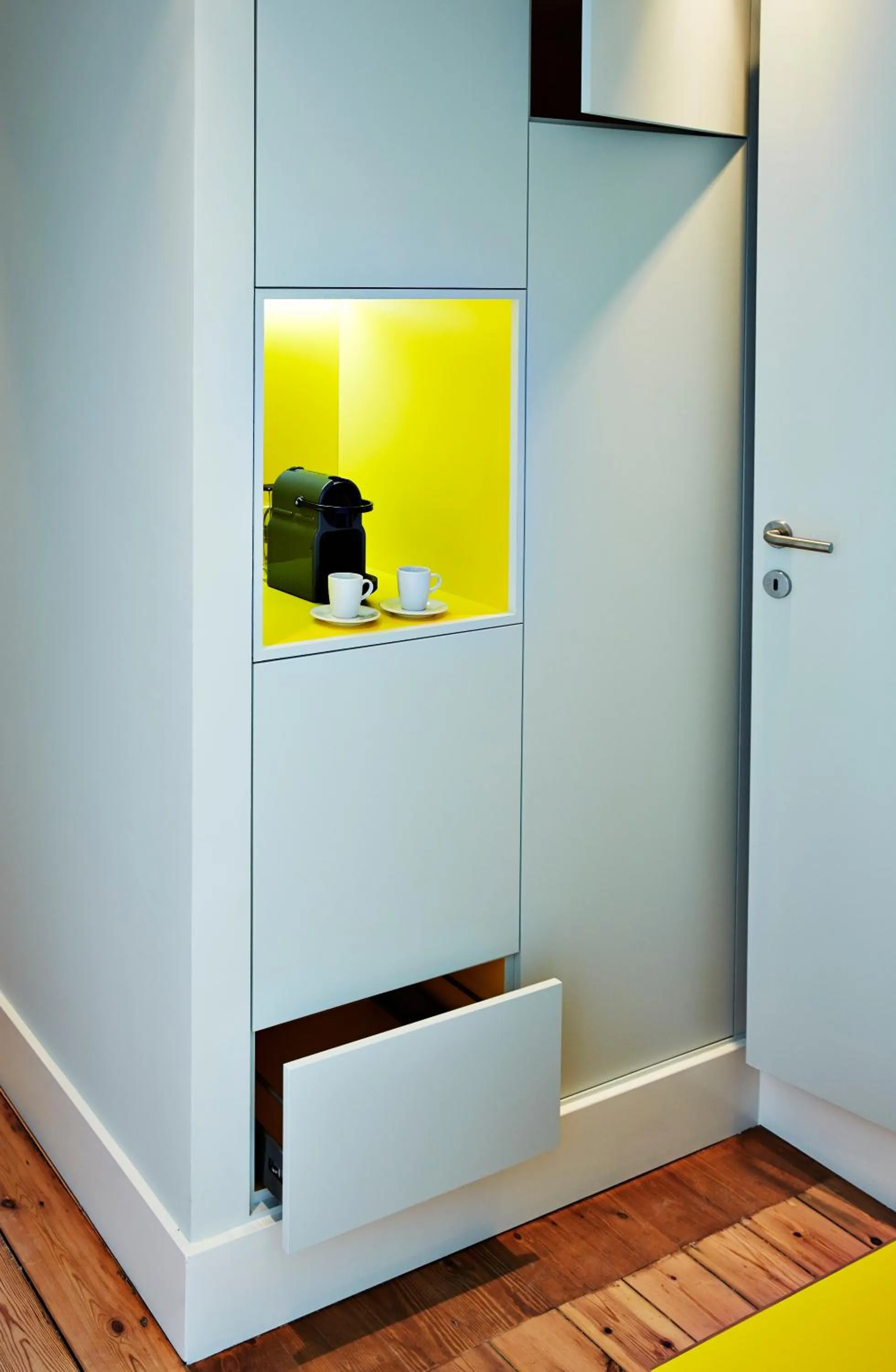 Coffee/tea facilities in Hotel des Galeries