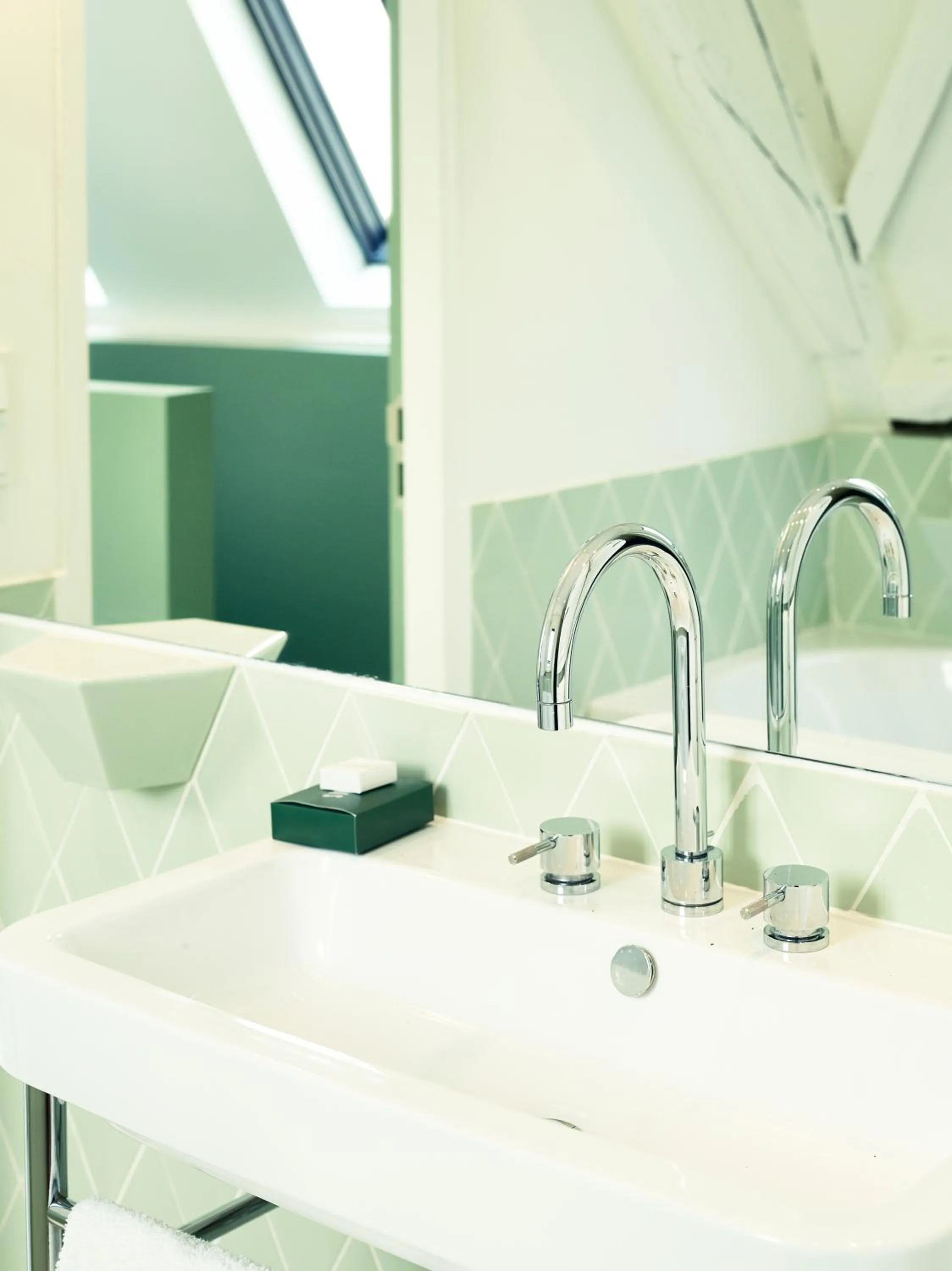 Bathroom in Hotel des Galeries