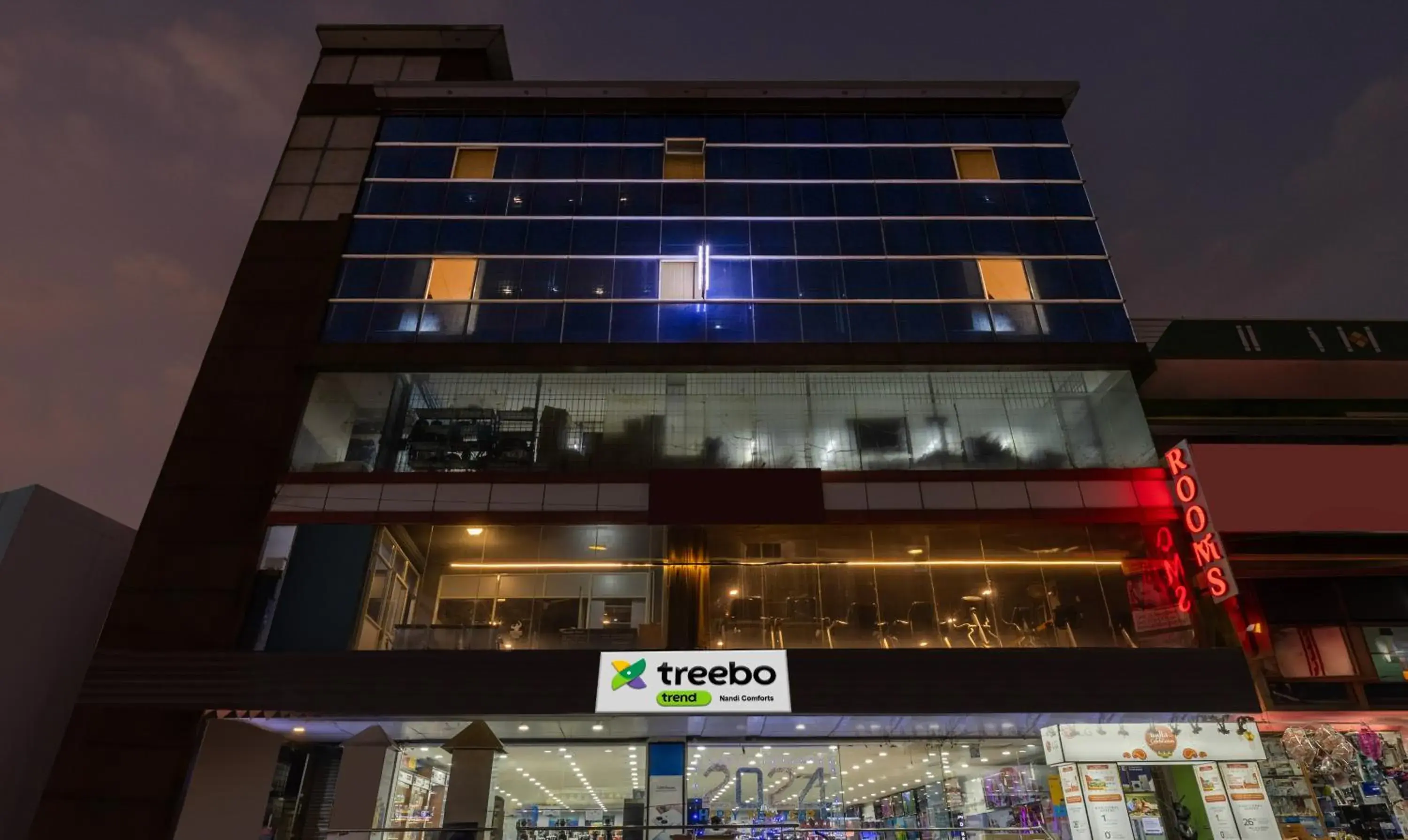 Facade/entrance in Treebo Nandi Comforts, Peenya Facade/entrance in Treebo Nandi Comforts, Peenya