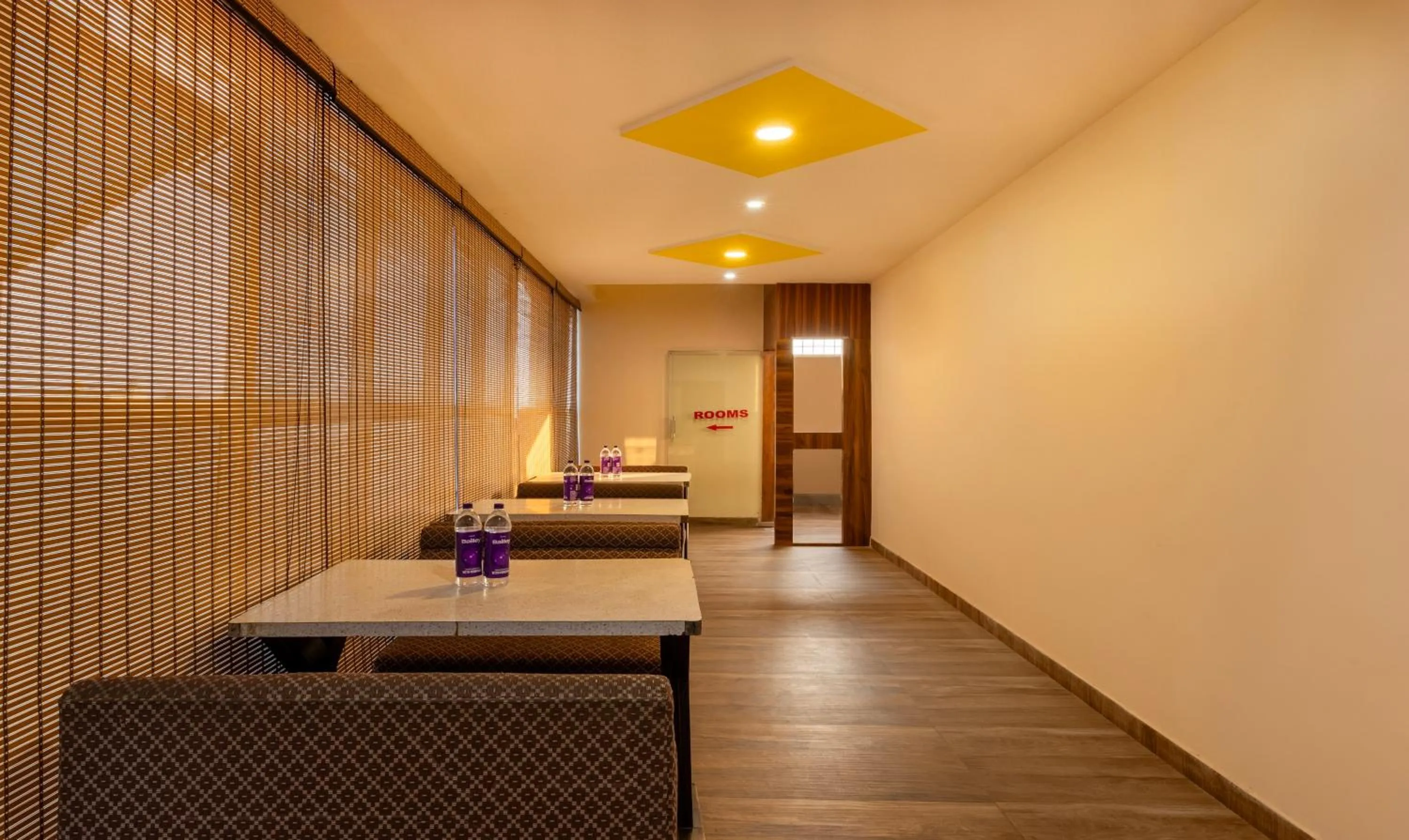 Dining area in Treebo Nandi Comforts, Peenya