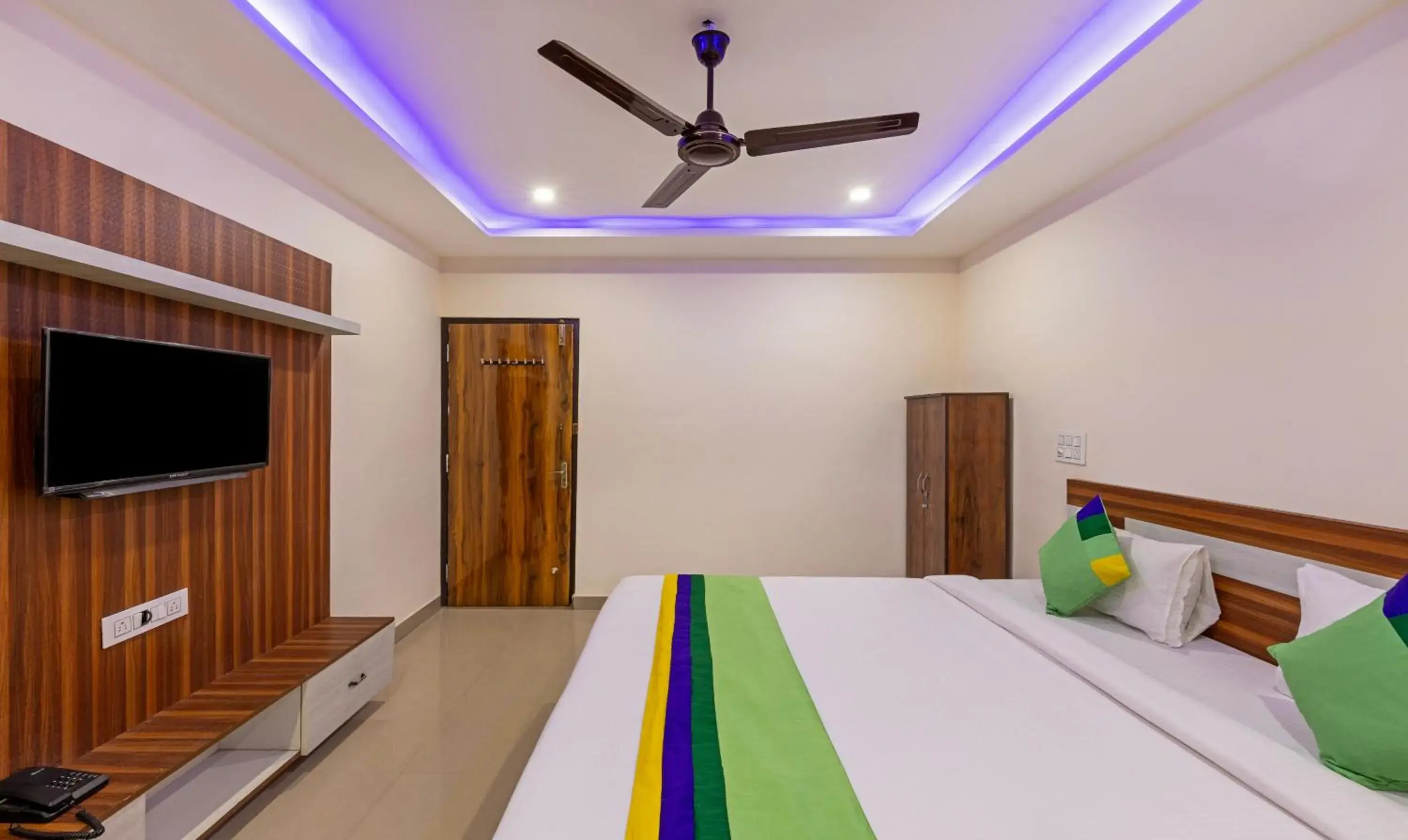 Bedroom, Bed in Treebo Nandi Comforts, Peenya Bedroom, Bed in Treebo Nandi Comforts, Peenya