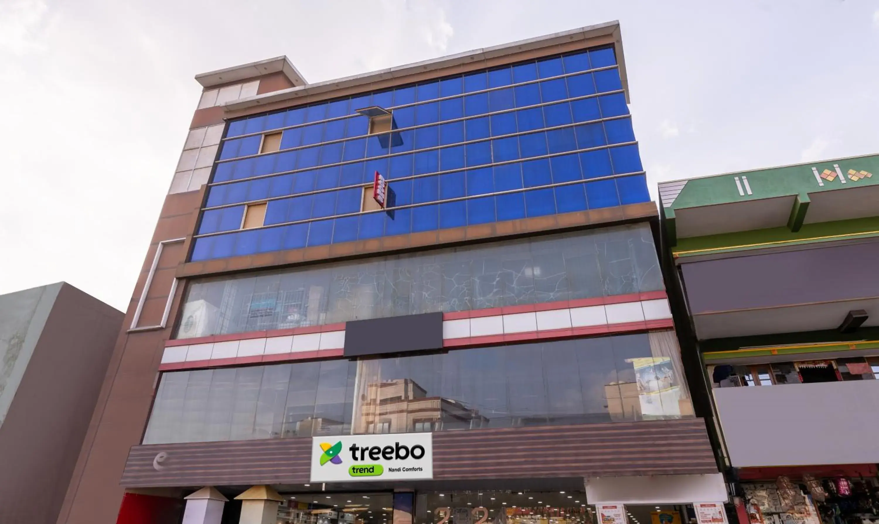 Facade/entrance in Treebo Nandi Comforts, Peenya Facade/entrance in Treebo Nandi Comforts, Peenya