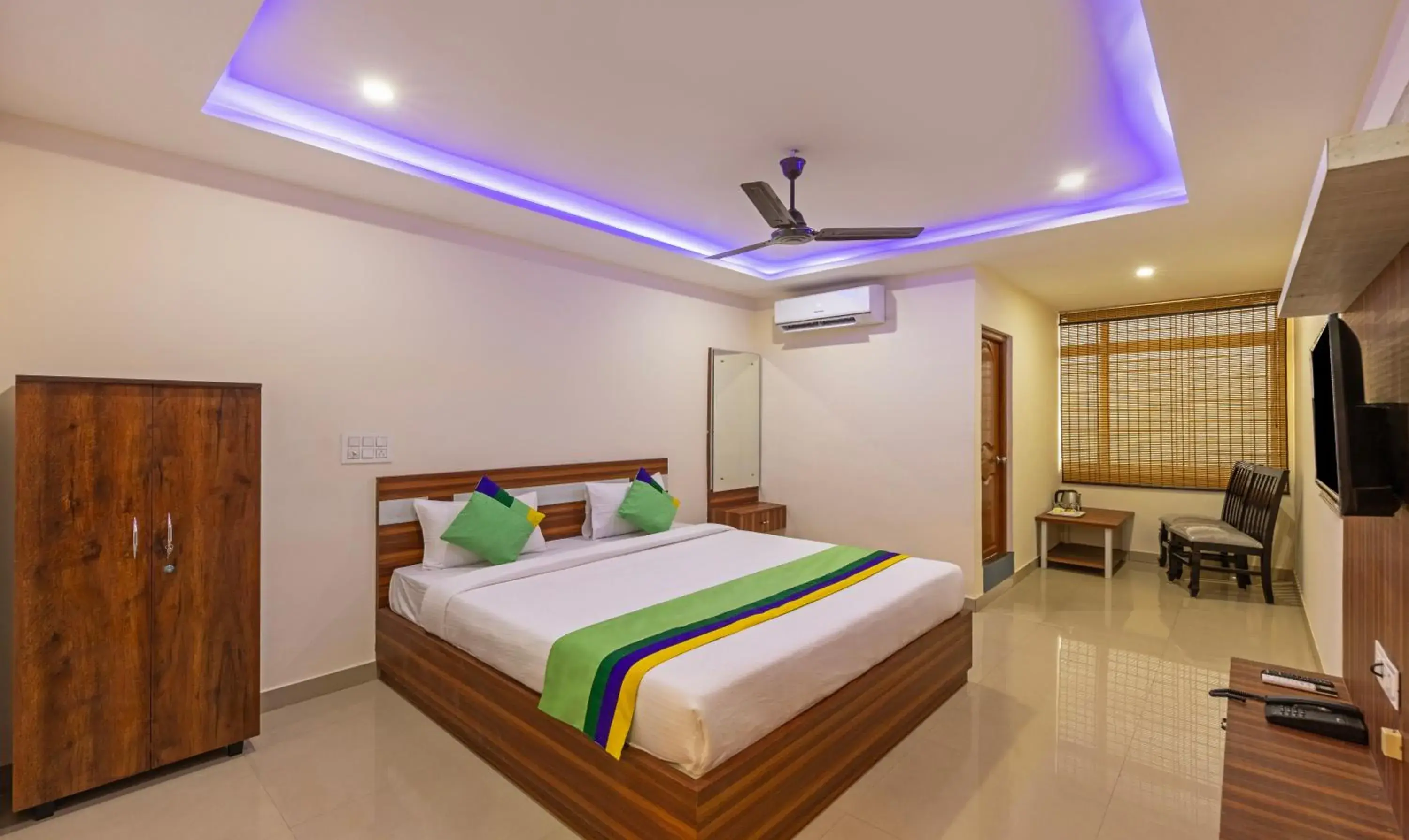 Bedroom, Bed in Treebo Nandi Comforts, Peenya Bedroom, Bed in Treebo Nandi Comforts, Peenya