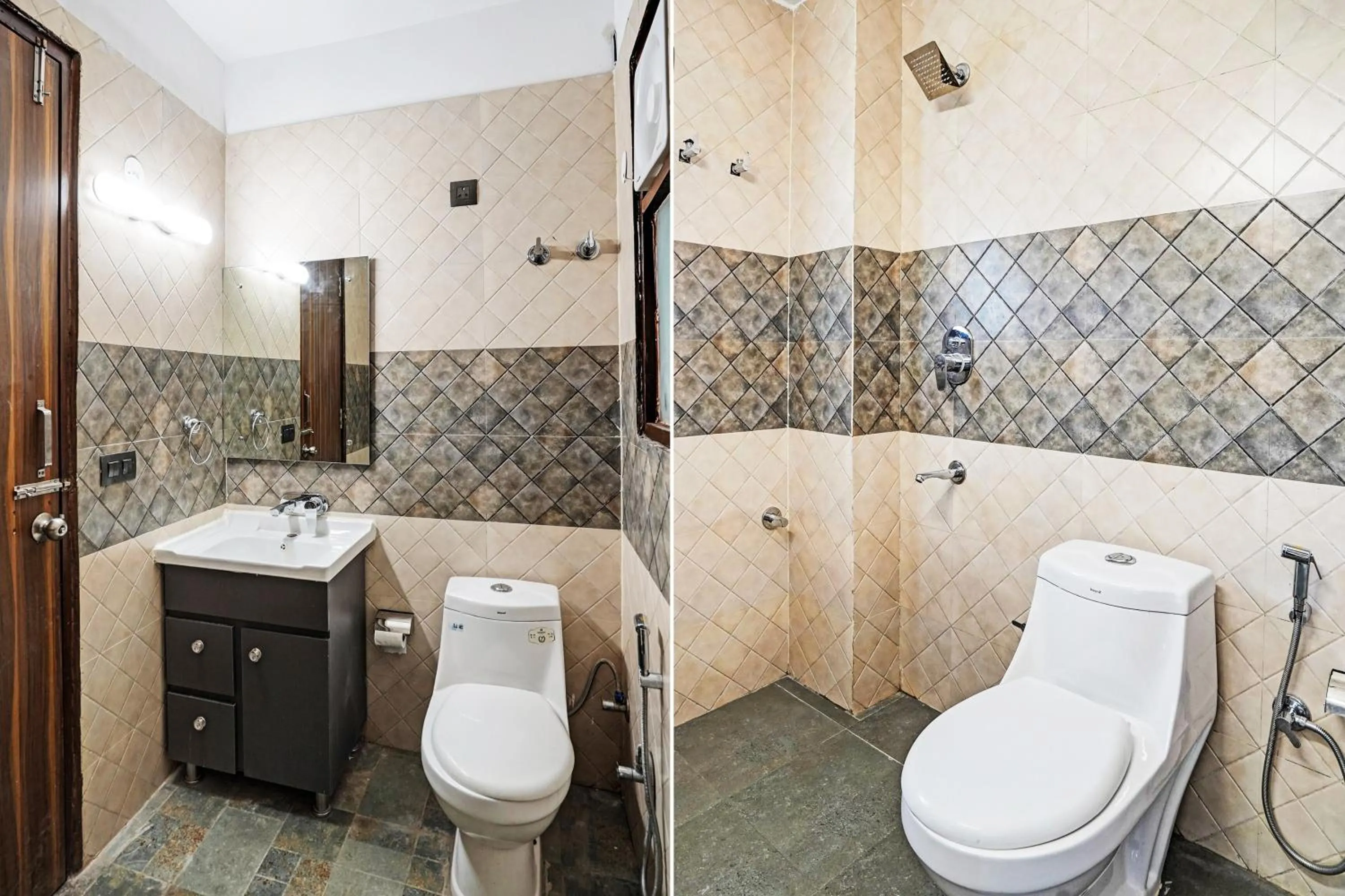 Bathroom in OYO Collection O DM 45