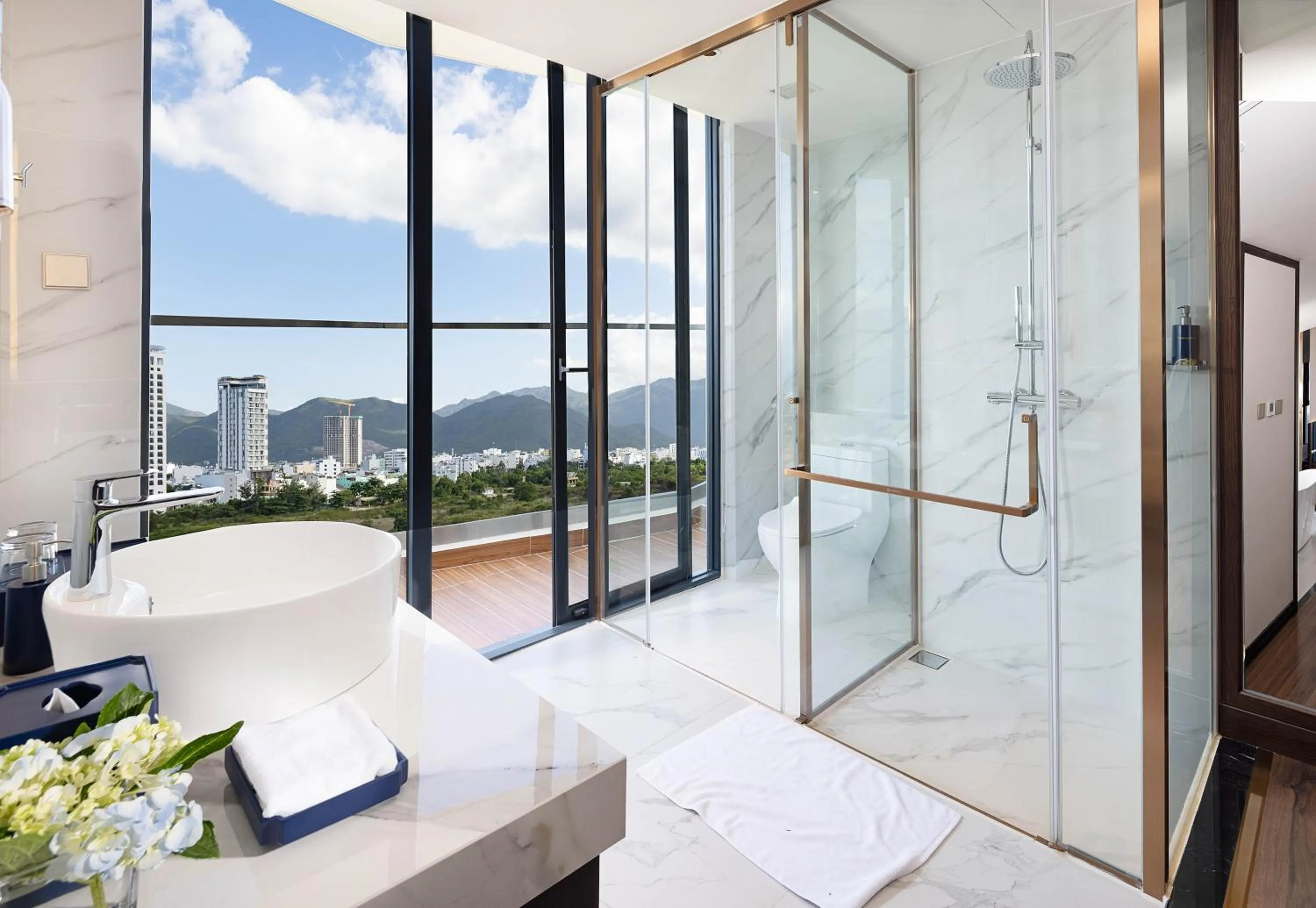 Shower in Best Western Premier Marvella Nha Trang