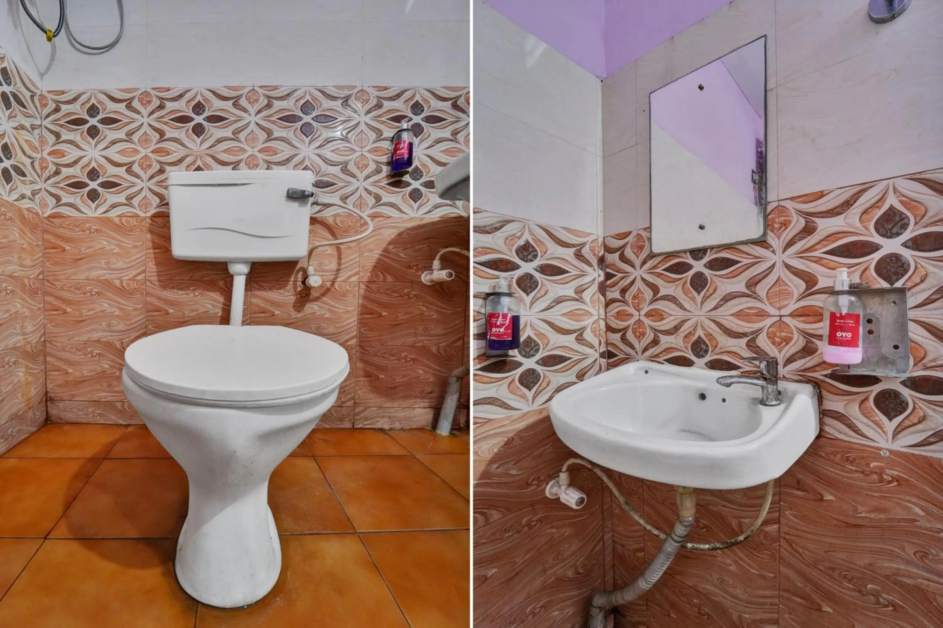 Bathroom in Hotel O Rai Guest House