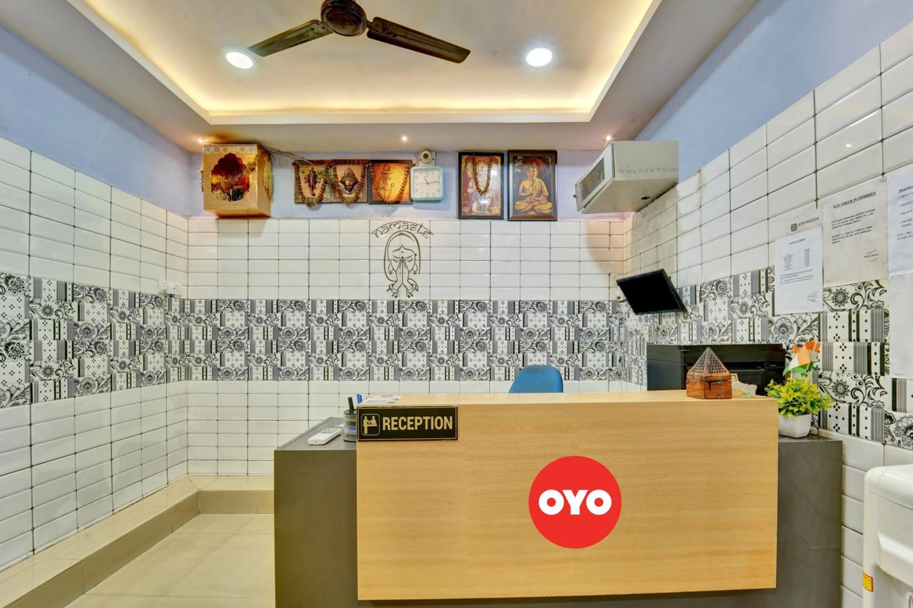 Lobby or reception in Hotel O Rai Guest House