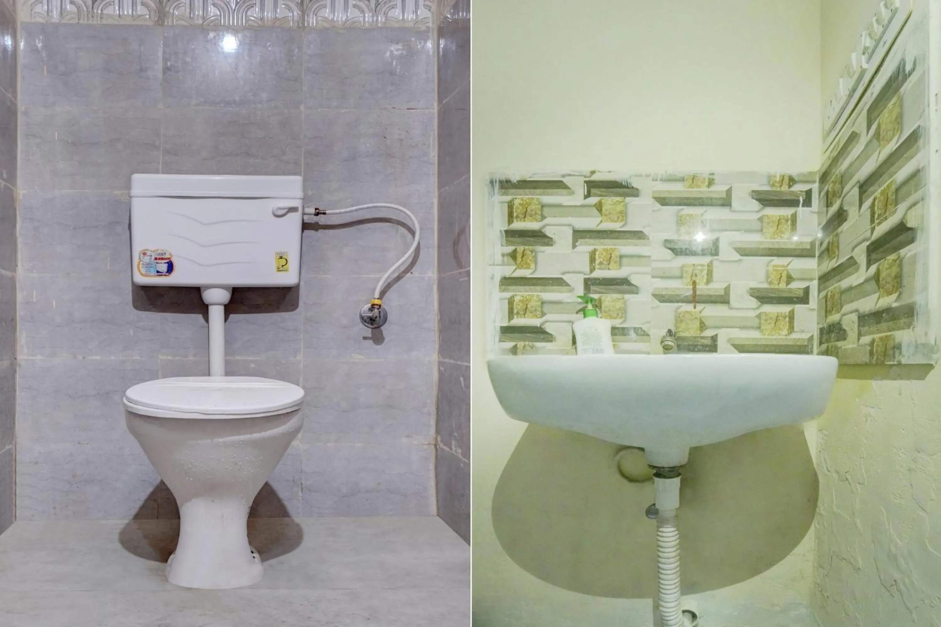 Bathroom in OYO Flagship Hotel Shubhmangalam