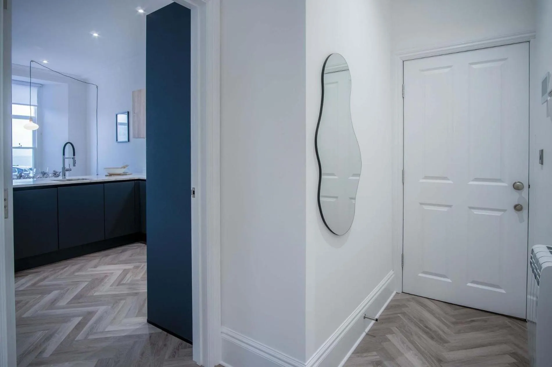 Floor plan in No 4 Croft House - Luxury 2 Bed Apartment - Tenby