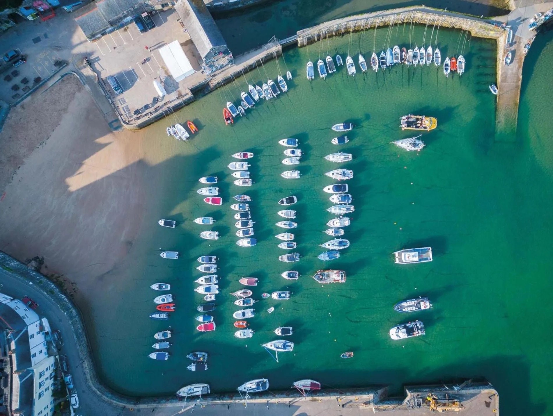 Floor plan in No 4 Croft House - Luxury 2 Bed Apartment - Tenby