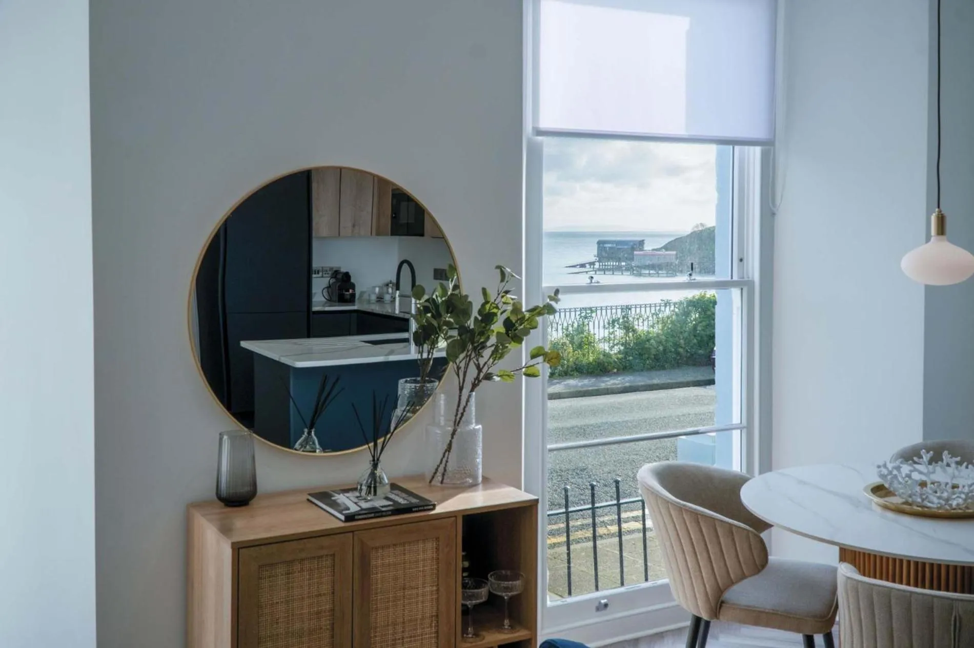 Floor plan in No 4 Croft House - Luxury 2 Bed Apartment - Tenby