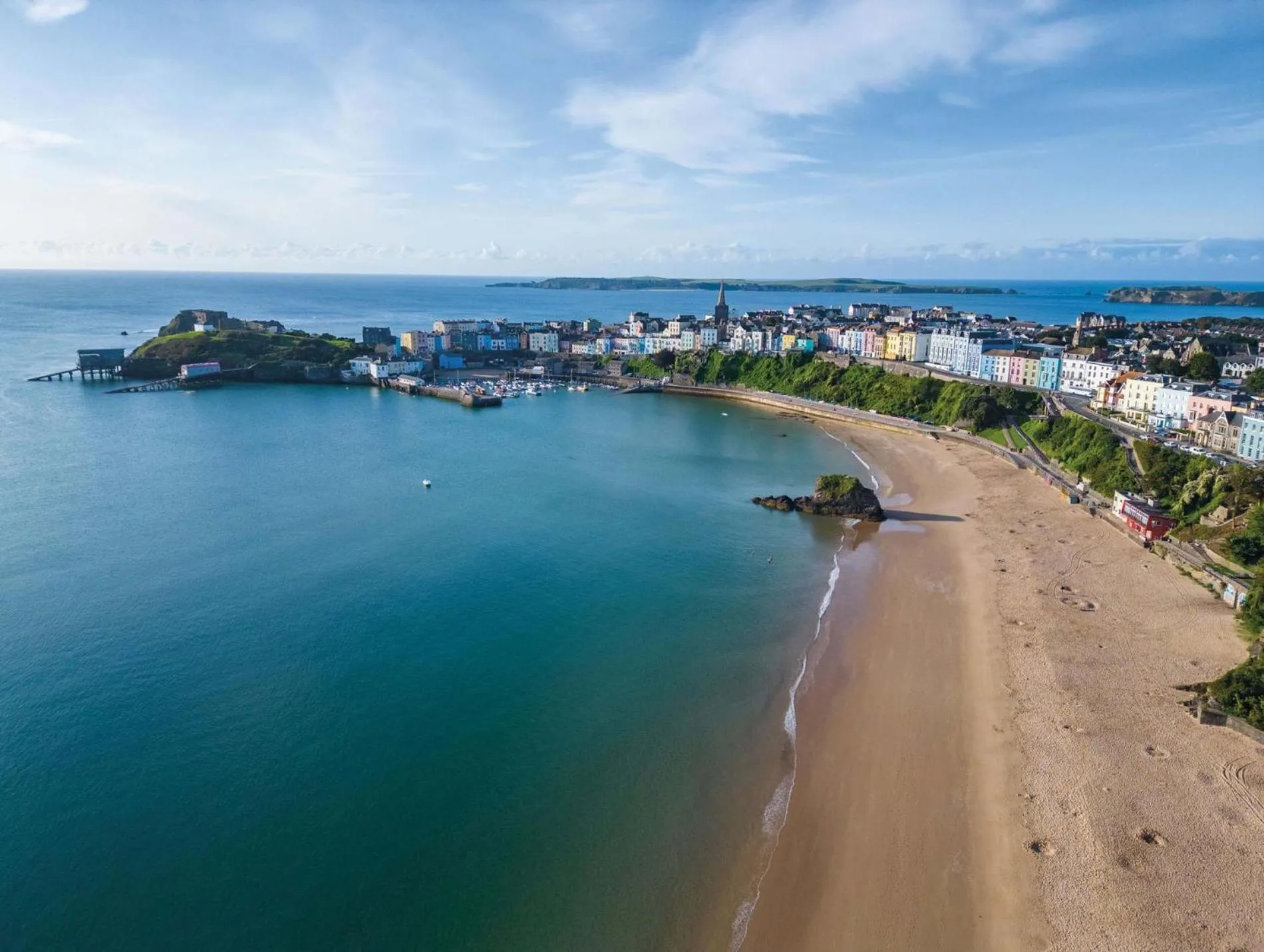 Floor plan in No 4 Croft House - Luxury 2 Bed Apartment - Tenby