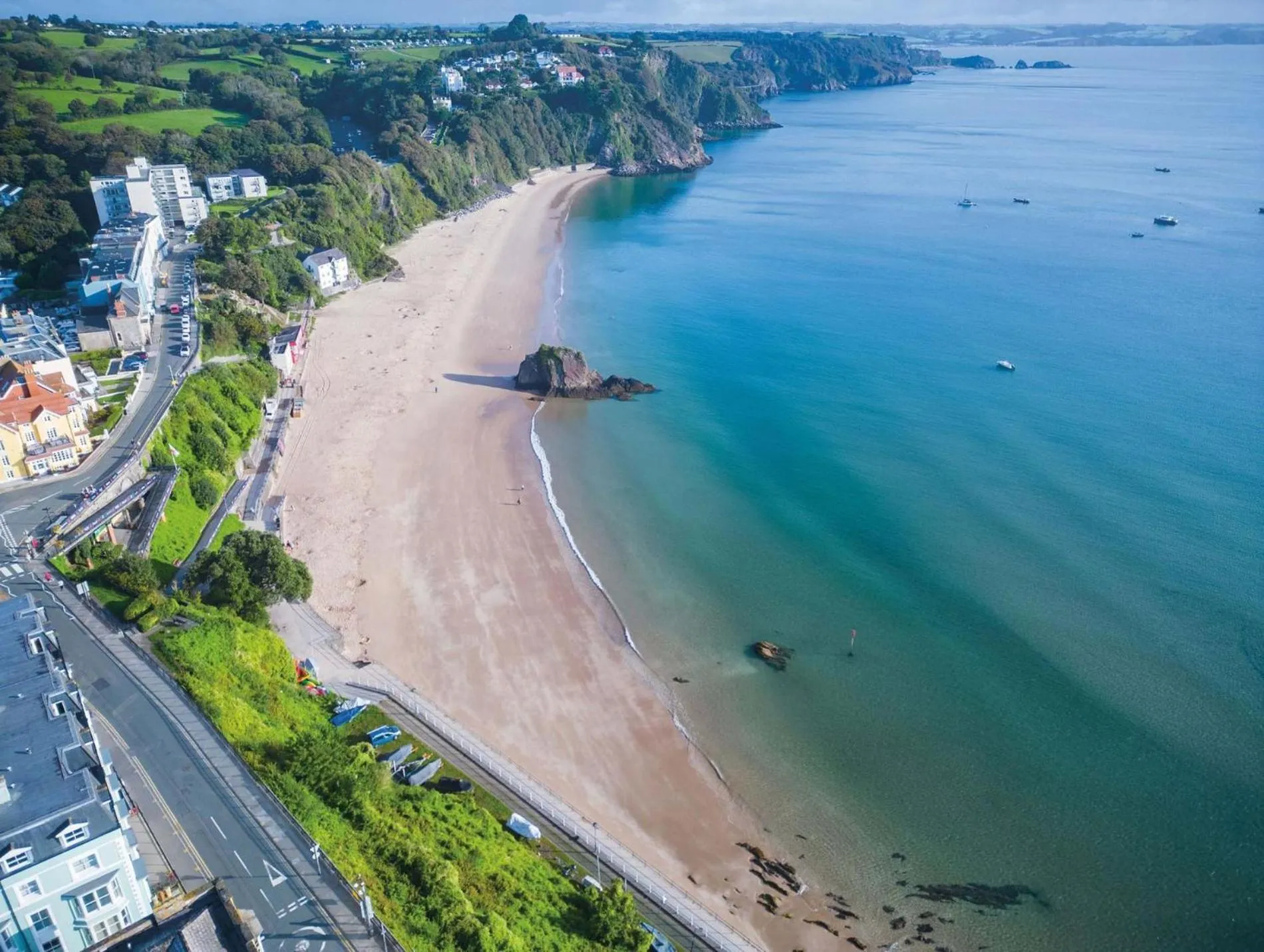 Floor plan in No 4 Croft House - Luxury 2 Bed Apartment - Tenby