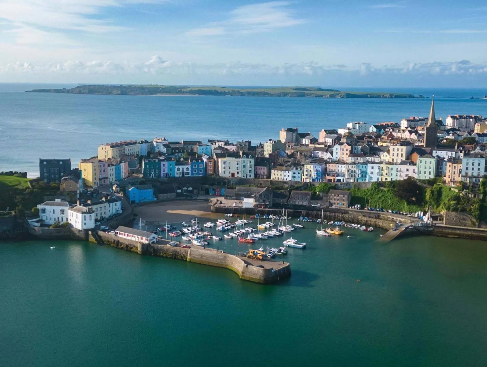 Floor plan in No 4 Croft House - Luxury 2 Bed Apartment - Tenby