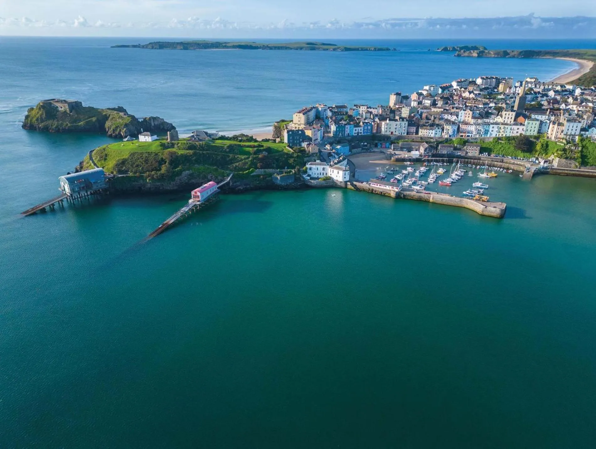 Floor plan in No 4 Croft House - Luxury 2 Bed Apartment - Tenby