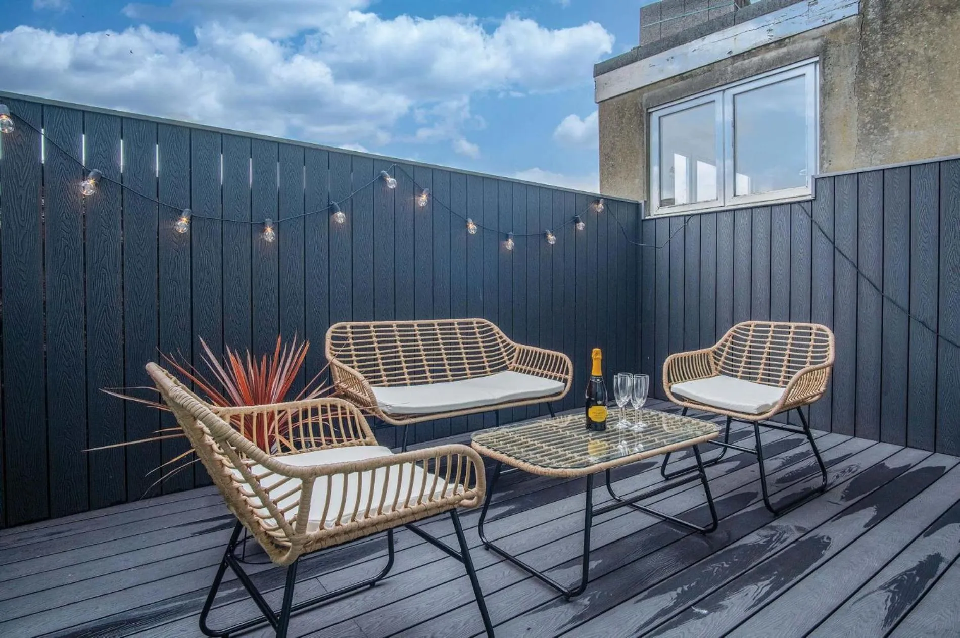 Floor plan in No 4 Croft House - Luxury 2 Bed Apartment - Tenby