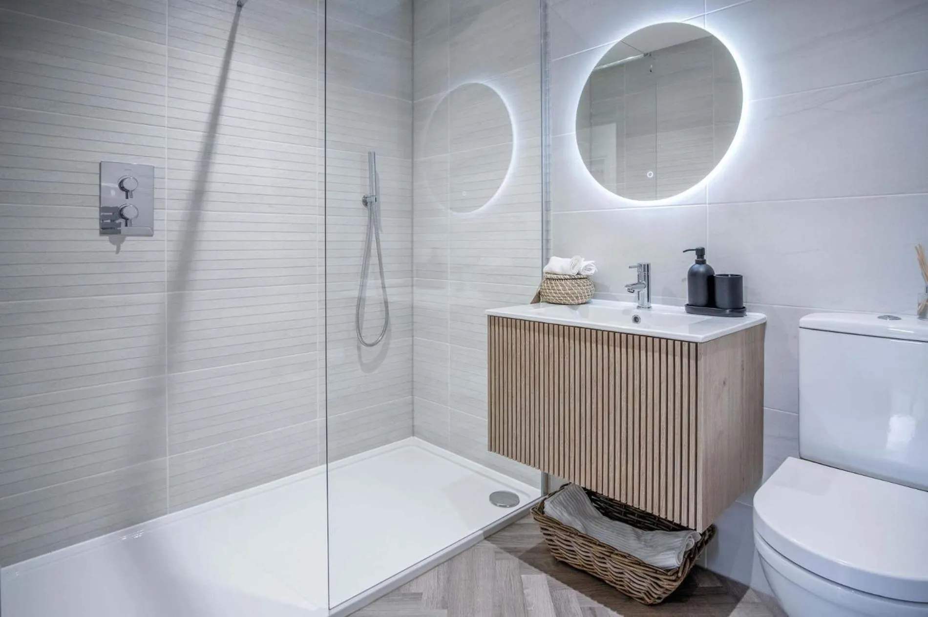 Floor plan in No 4 Croft House - Luxury 2 Bed Apartment - Tenby