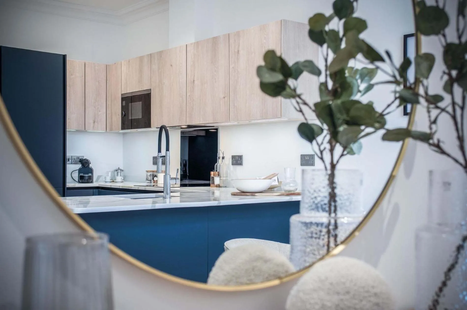 Floor plan in No 4 Croft House - Luxury 2 Bed Apartment - Tenby