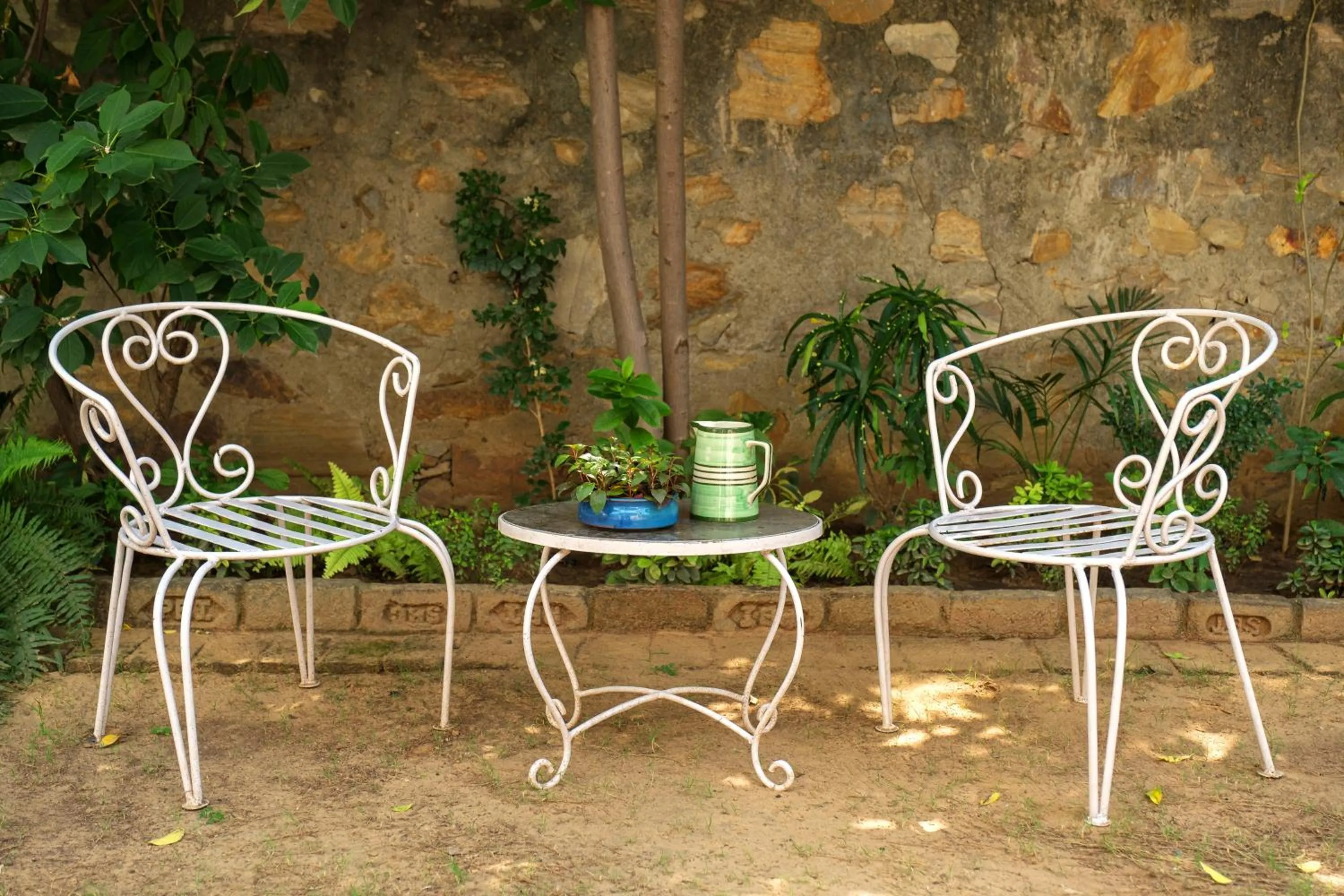 Patio in Shree Nikunj - A Luxury Boutique Homestay in Jaipur