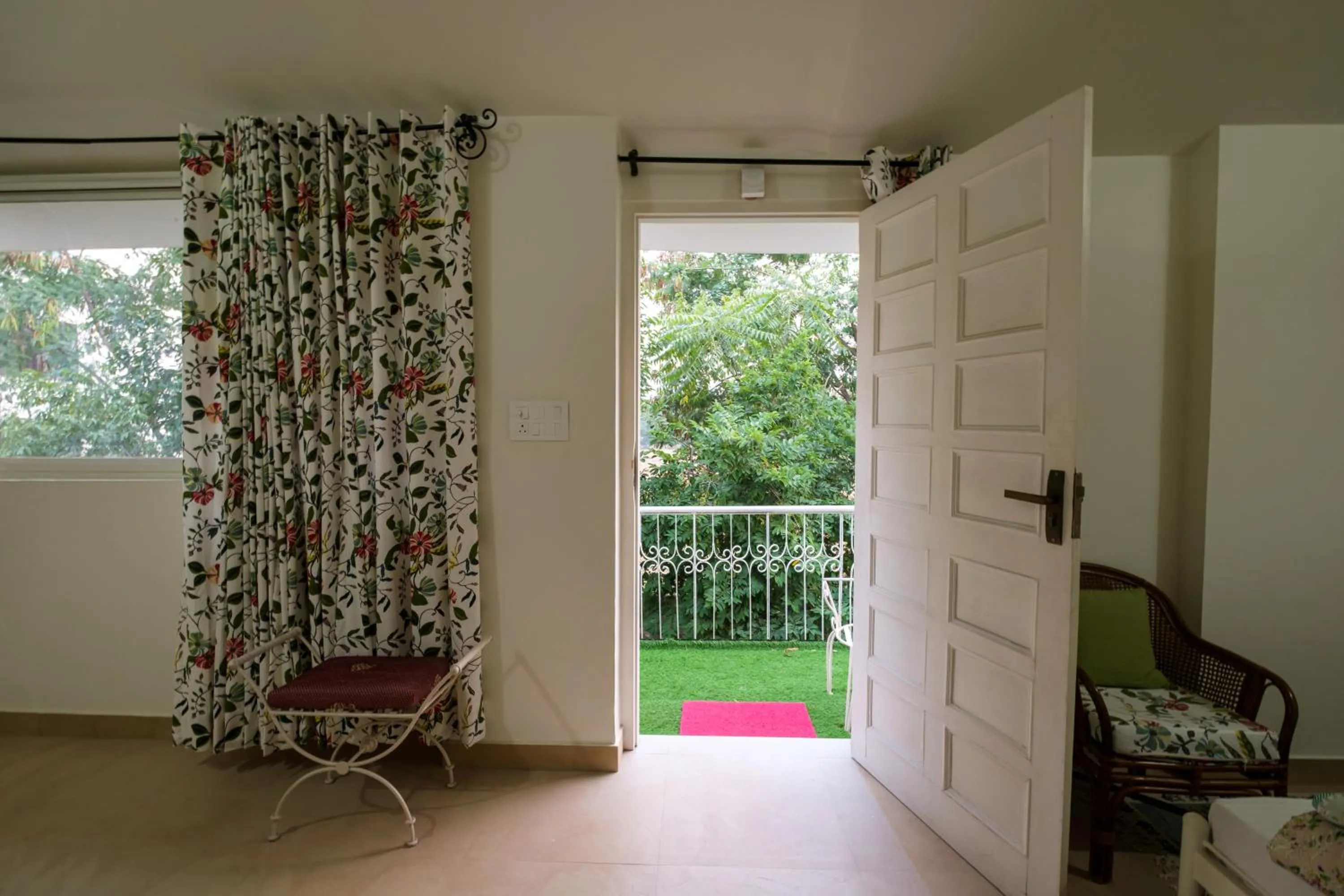 Balcony/Terrace in Shree Nikunj - A Luxury Boutique Homestay in Jaipur